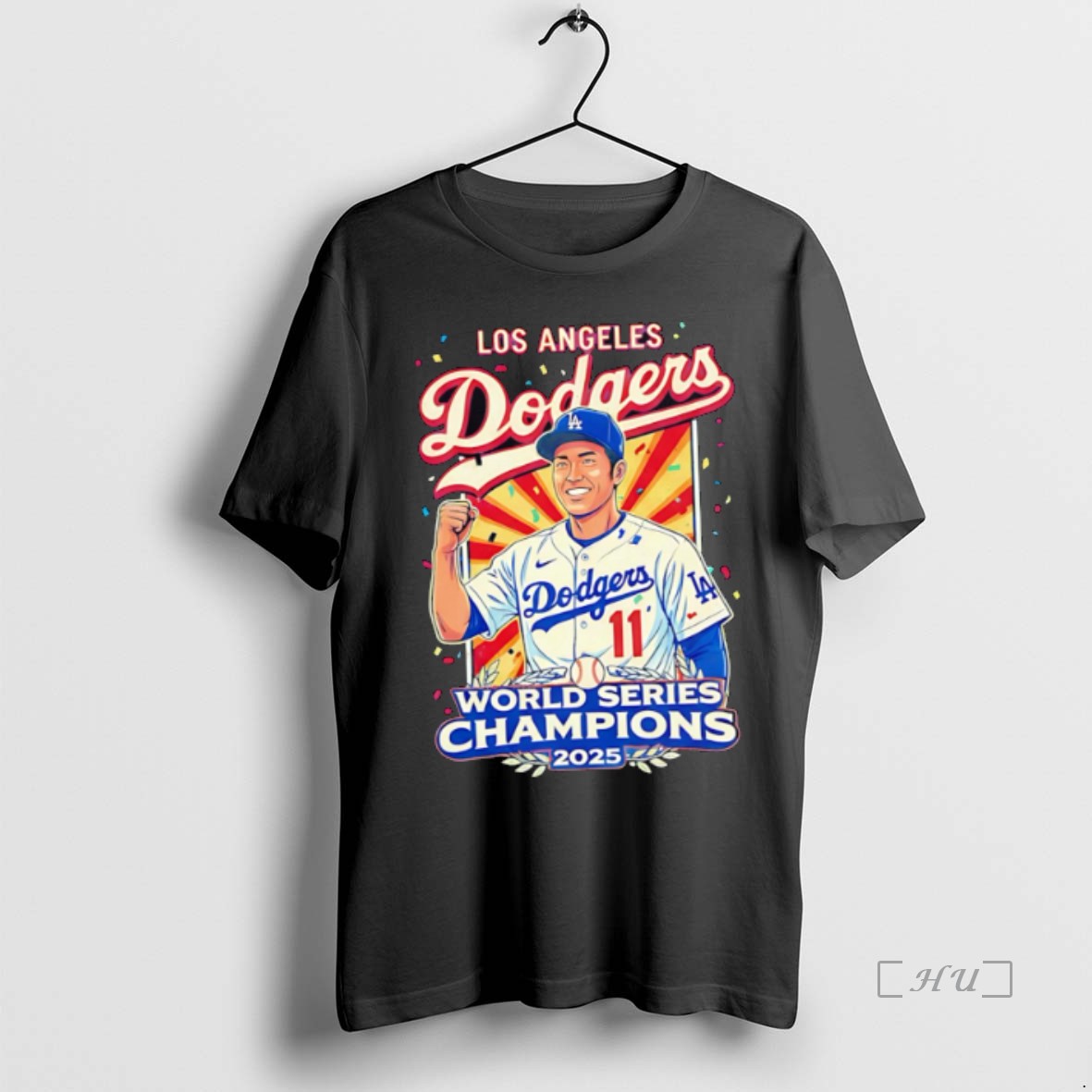 Trending Los Angeles Dodgers Roki Sasaki 2025 World Series Champions T Shirt Sweater Hoodie
