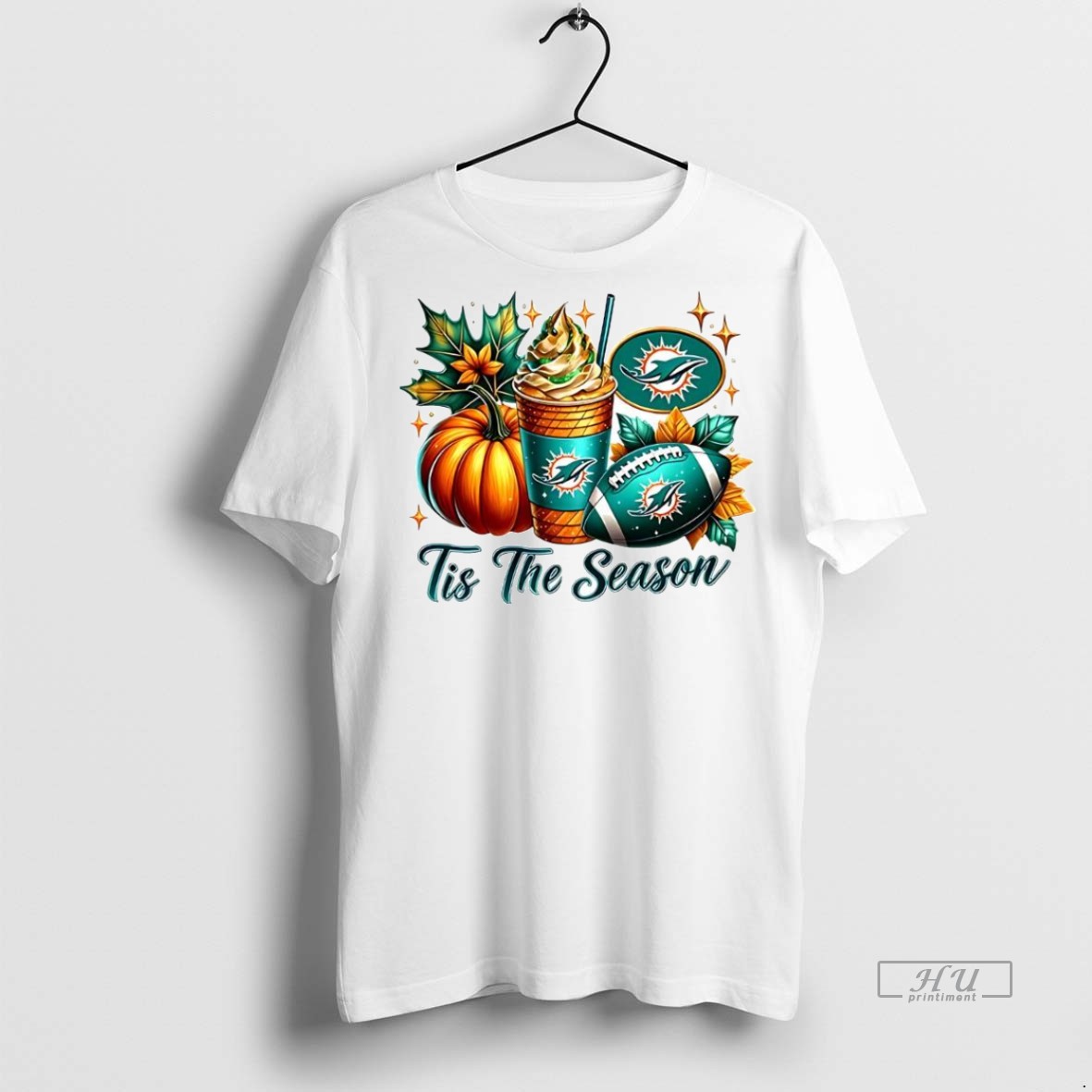 Trending Miami Dolphins Tis The Season Halloween Shirt Sweater Hoodie