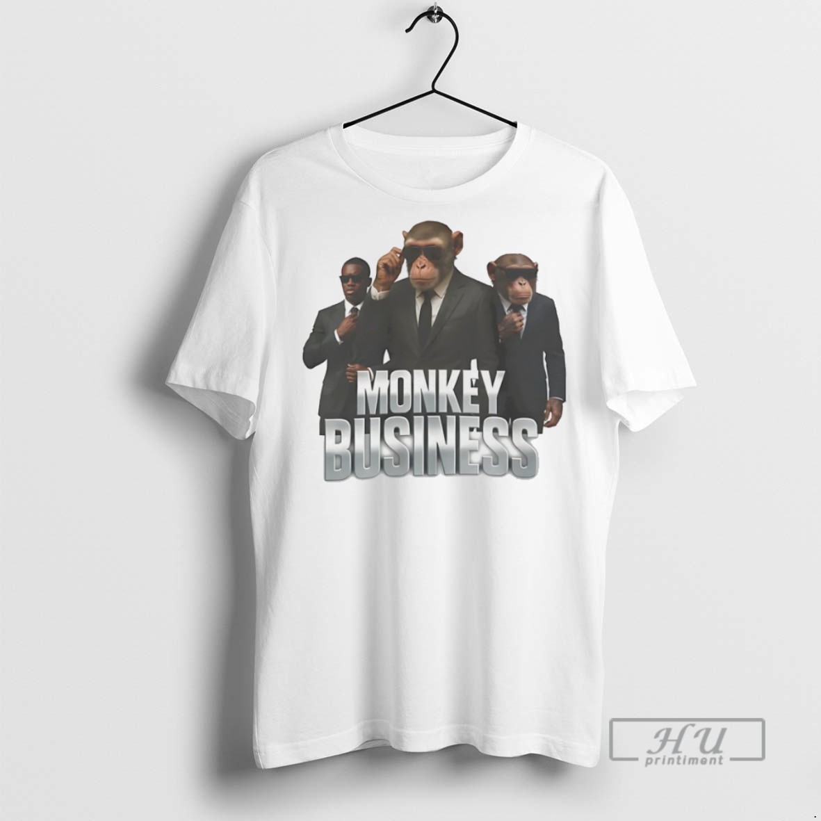 Trending Monkey Business Meme Graphic Tee Shirts Sweatshirt Hoodies