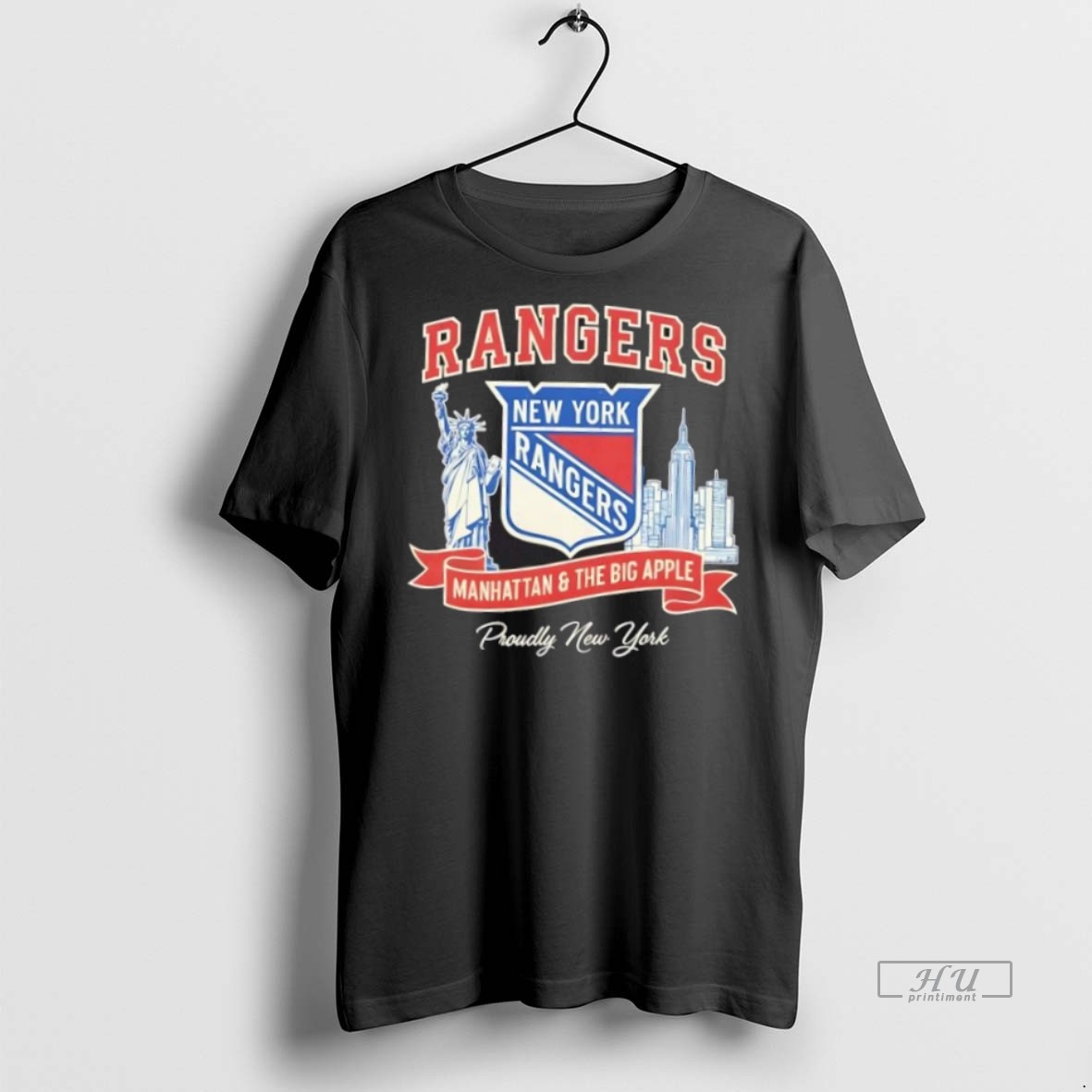 Trending New York Rangers Manhattan And The Big Apple Graphic Tee Shirt Sweater Hoodie
