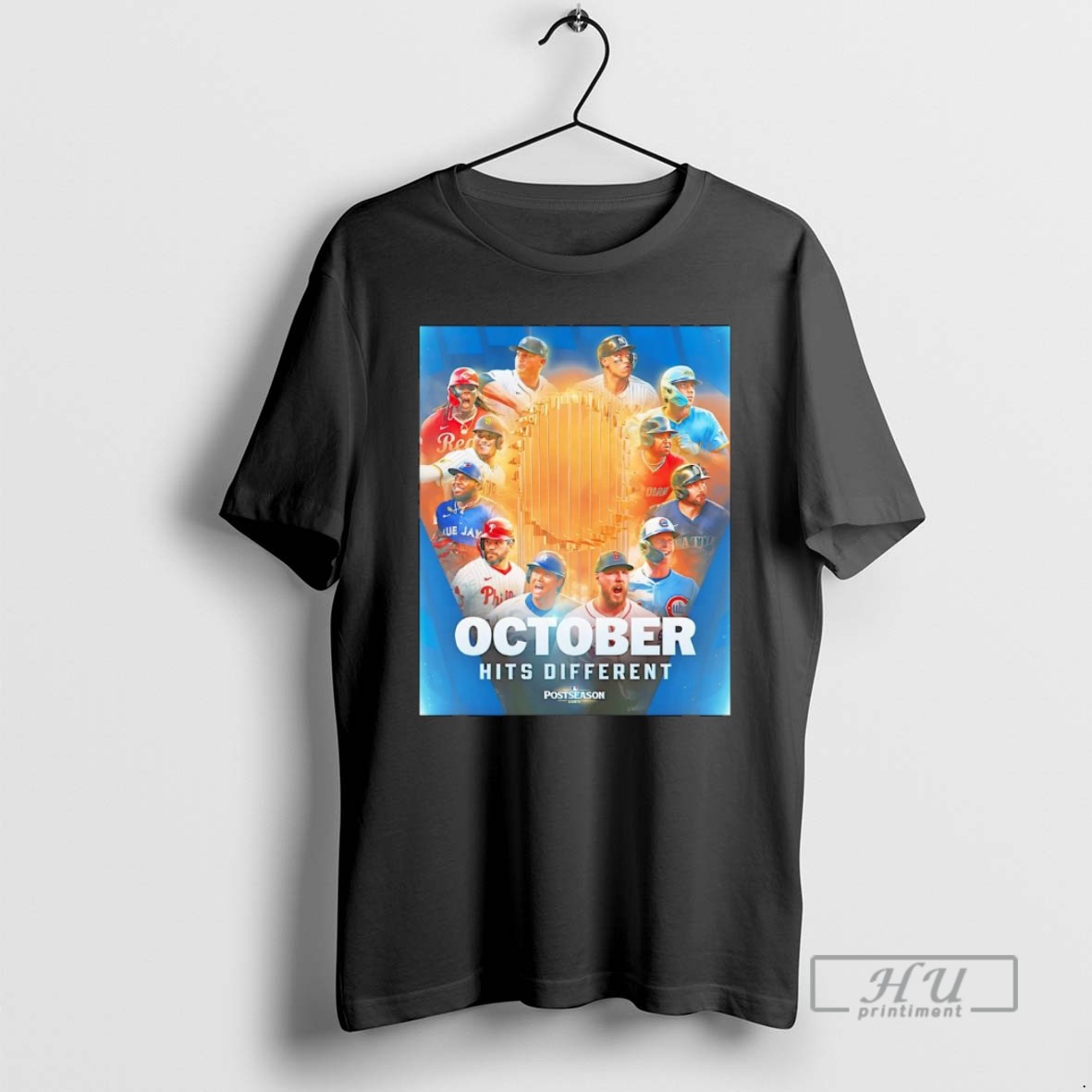 Trending October Hits Different 2025 Postseason Players T Shirts Sweatshirt
