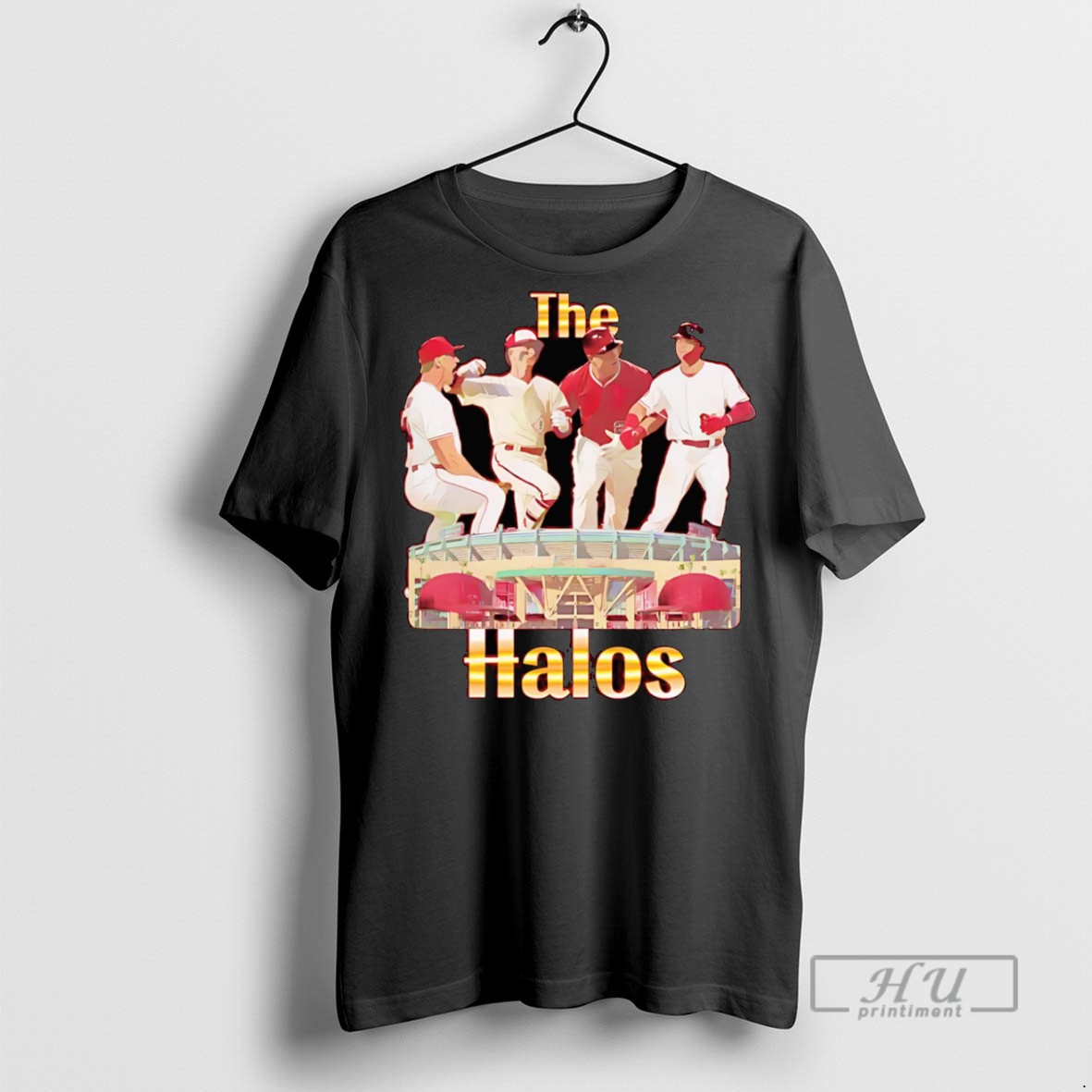 Trending Official The Halos Los Angeles Baseball T Shirt Sweatshirt