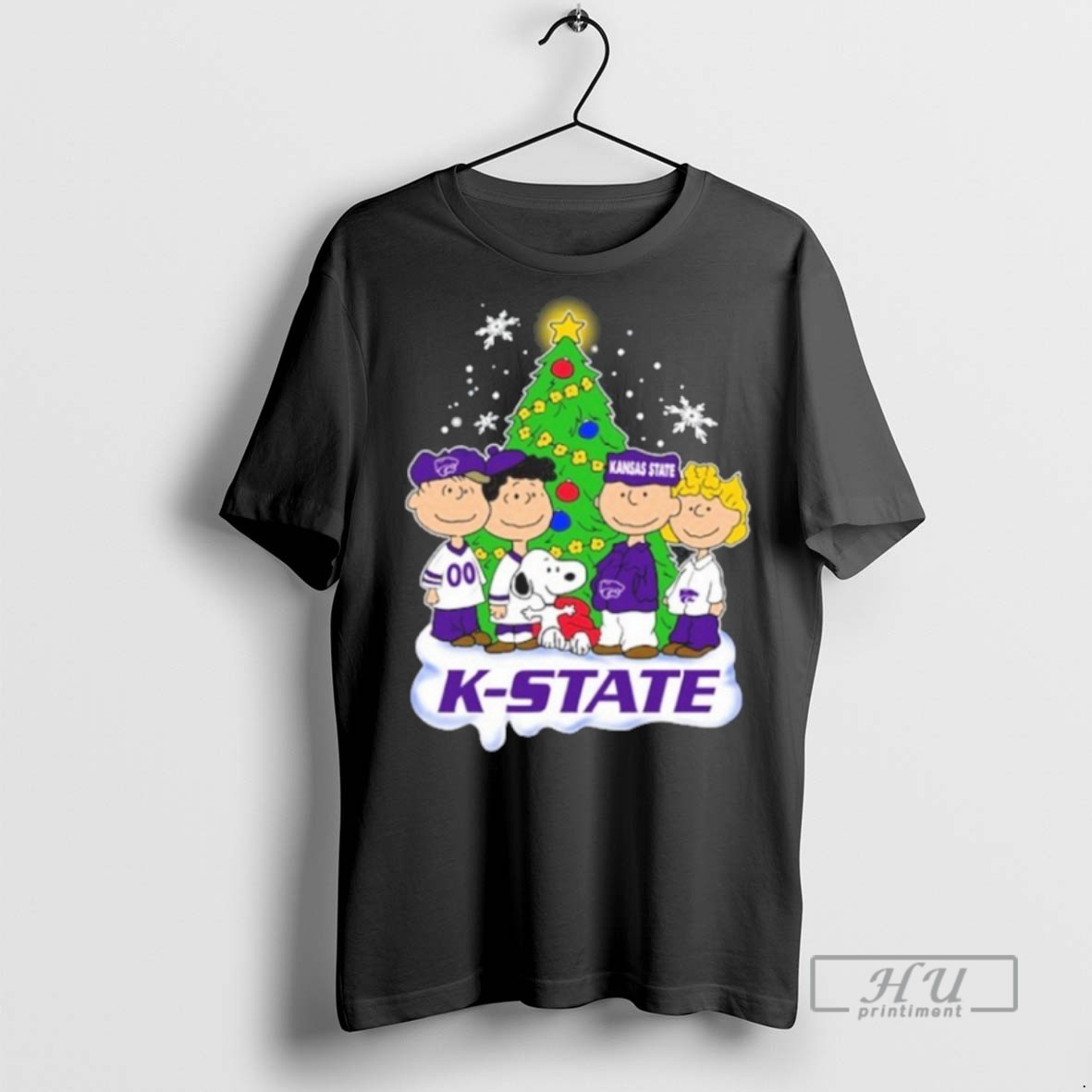 Trending Officials 2025 Kansas State Wildcats Peanuts With Friend Merry Christmas T Shirt Sweatshirt Hoodies