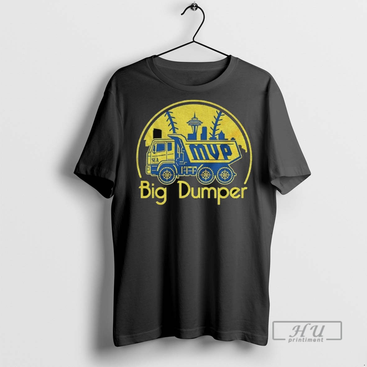 Trending Officials Big Dumper Mvp Trucking Thing Seattle Mariners Mlb Baseball 2025 Logo T Shirt Sweatshirt Hoodies