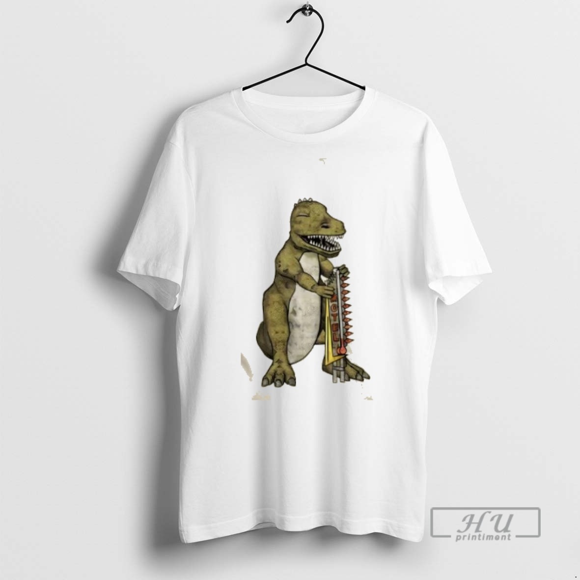 Trending Officials Dinky The T Rex Motel T Shirt Sweatshirt Hoodies