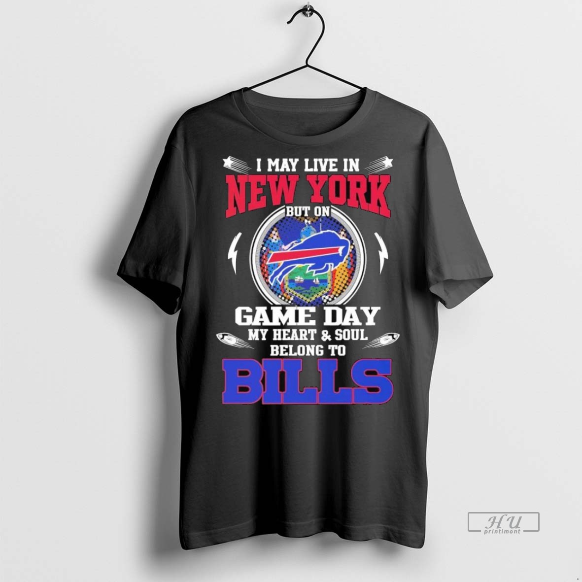 Trending Officials I May Live In New York But On Game Day My Heart Soul Belong To Buffalo Bills 2025 Long Sleve T Shirt Sweater Hoodie