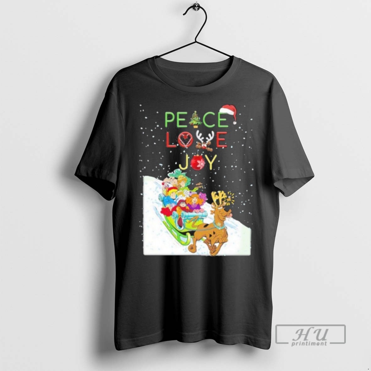 Trending Officials Peace Love Joy Scooby Doo Christmas T Shirt Sweatshirt Hoodies