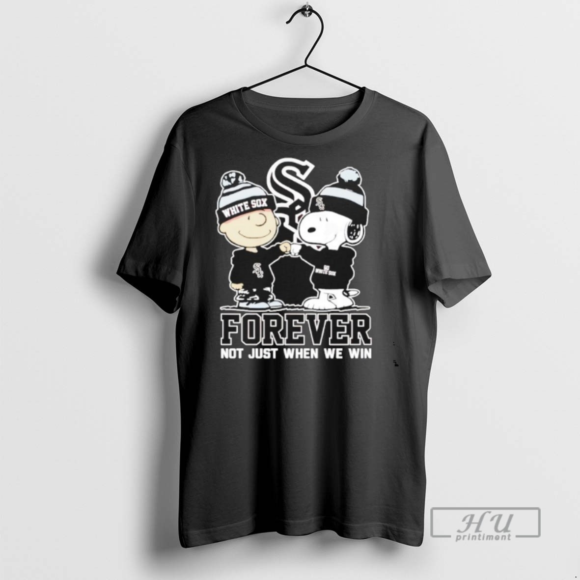 Trending Officials Peanuts Charlie Brown And Snoopy Chicago White Sox Forever Not Just When We Win Mlb T Shirt Sweatshirt Hoodies
