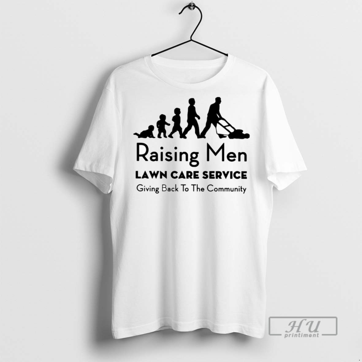 Trending Officials Raising Men Lawn Care Service Giving Back To The Community T Shirt Sweatshirt Hoodies
