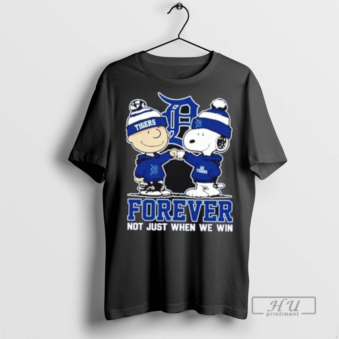 Trending Officials Snoopy And Charlie Brown X Mlb Detroit Tigers Forever Not Just When We Win T Shirt Sweatshirt Hoodies