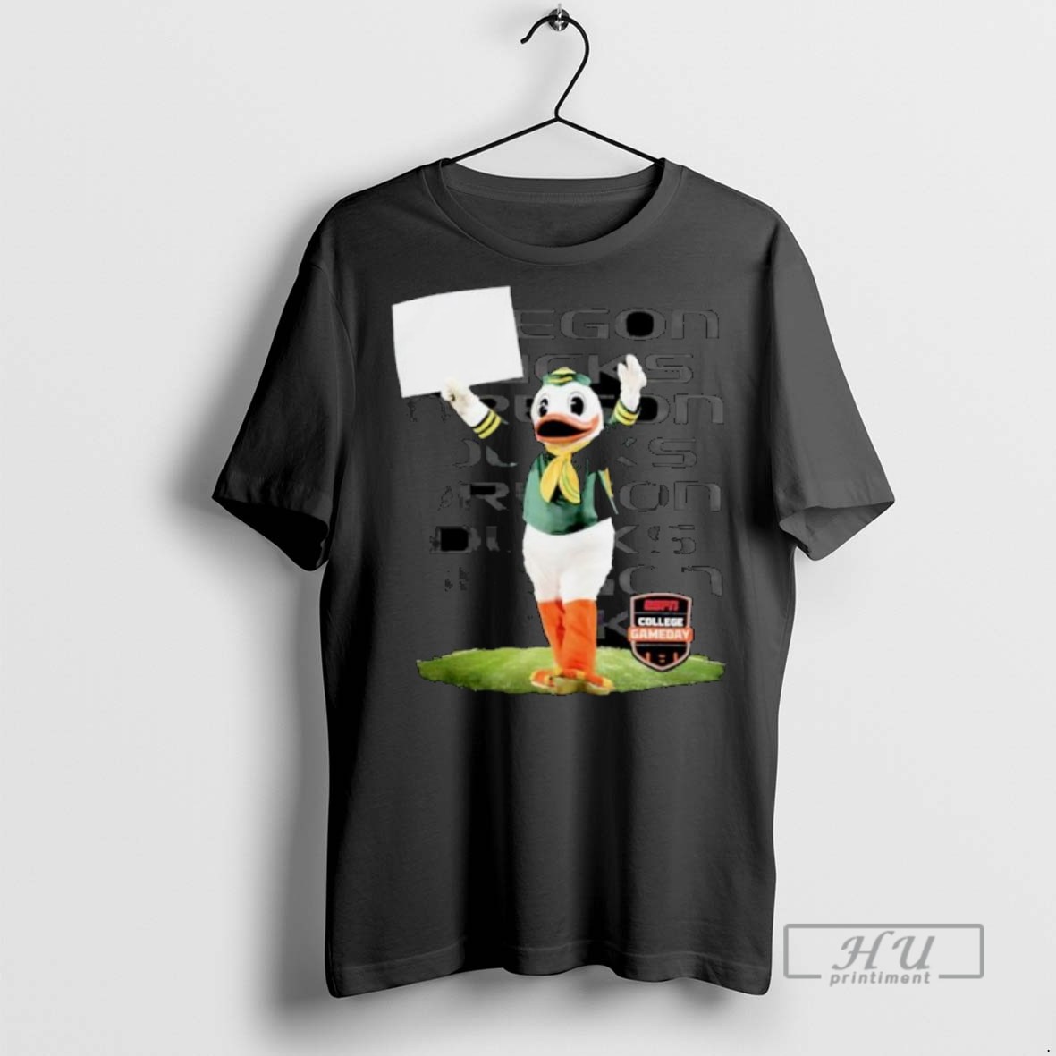 Trending Oregon Ducks Football College Gameday Sign 2025 Mascot Ornaments Graphic Tee Shirts Sweatshirt Hoodies