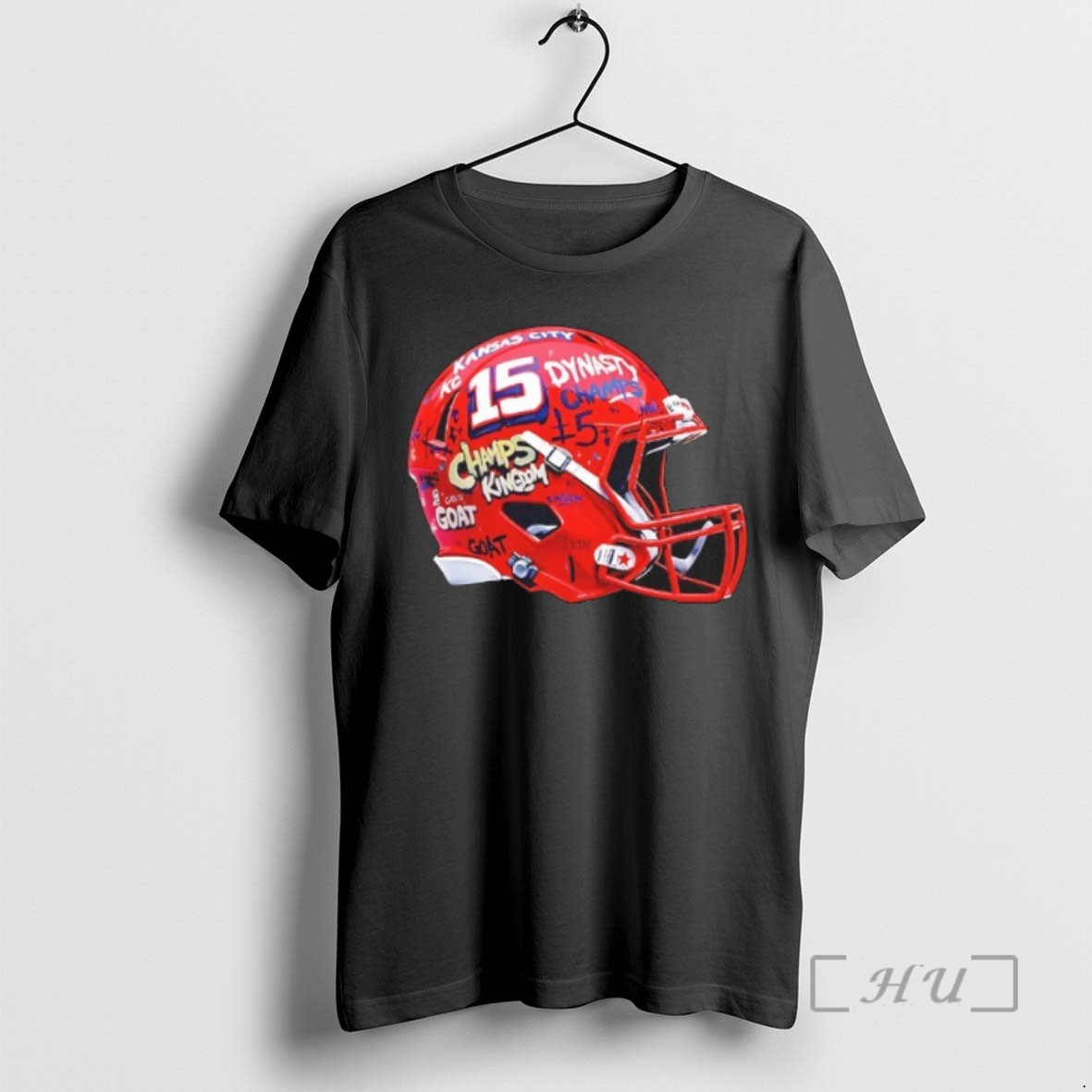 Trending Patrick Mahomes 15 Champs Kingdon Graffiti Helmet T Shirts Sweater Hoodie