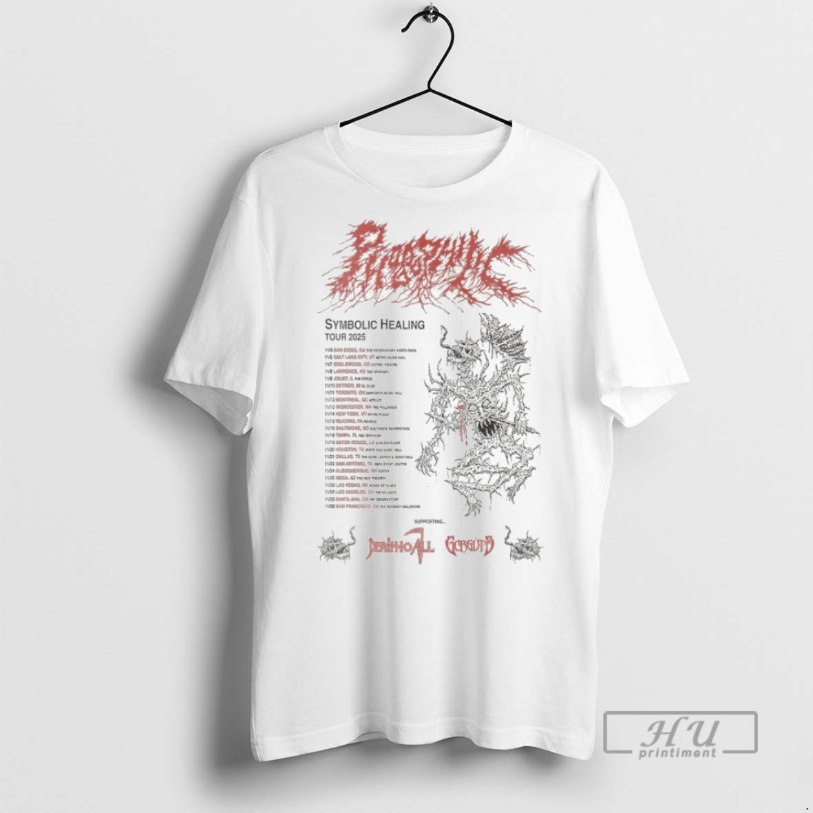 Trending Phobophilic Symbolic Healing Tour 2025 T Shirt Sweatshirt