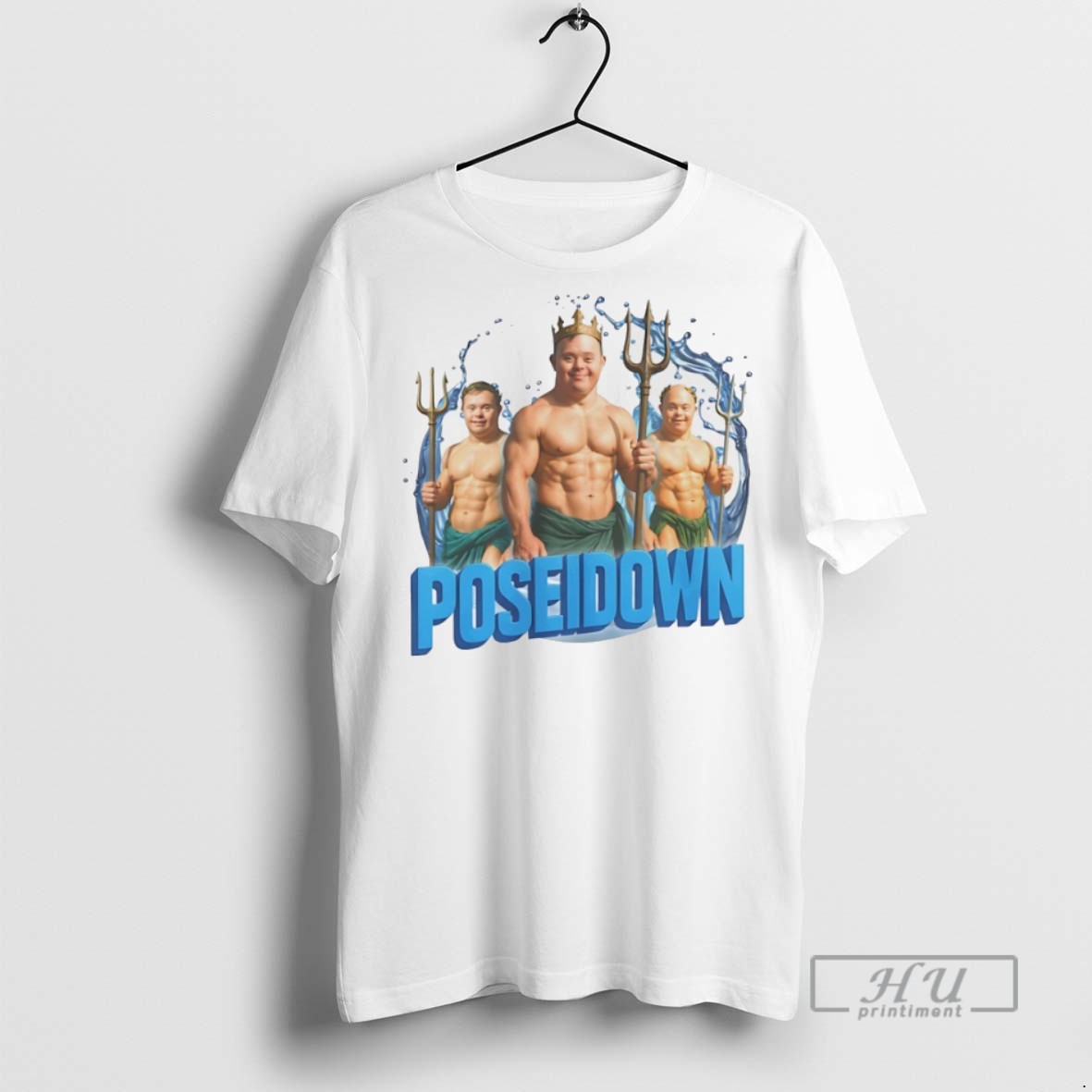 Trending Poseidown Poseidon Down Syndrome Graphic Tee Shirts Sweatshirt Hoodies