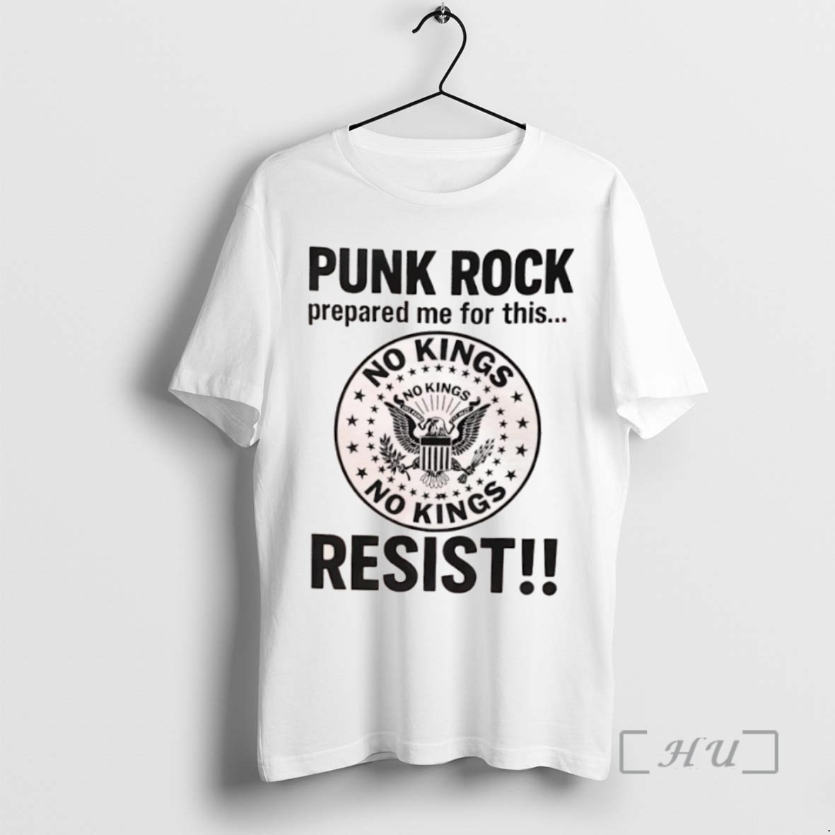 Trending Punk Rock Prepared Me For This Resist No Kings Logo T Shirts Sweater Hoodie
