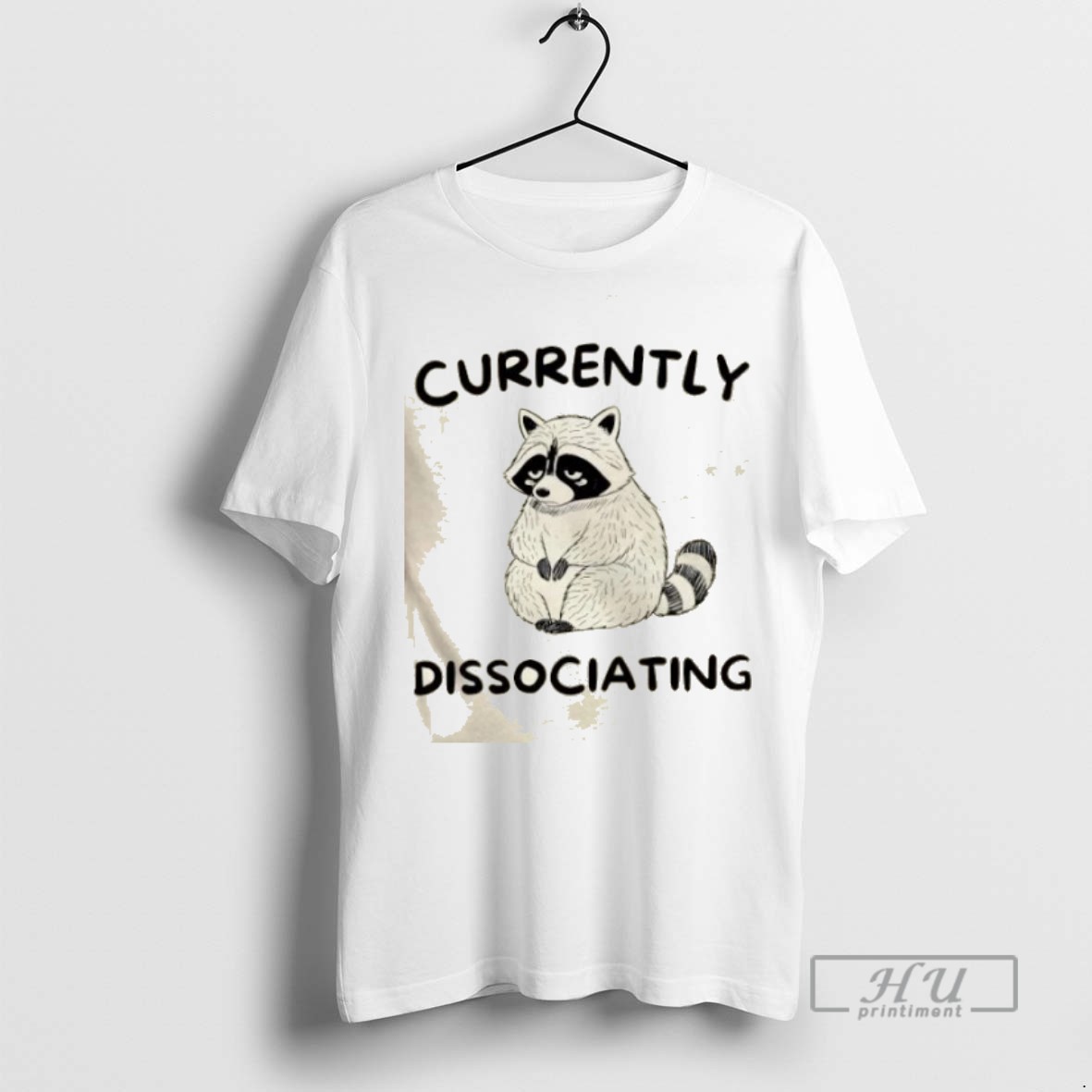 Trending Raccoon Currently Dissociating Graphic Tee Shirts Sweatshirt Hoodies