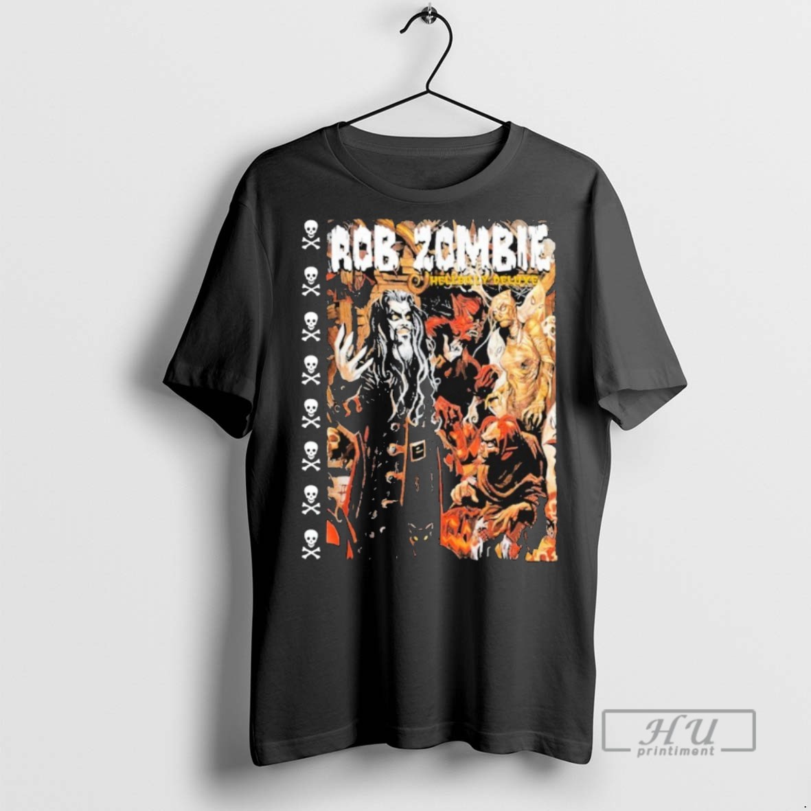 Trending Rob Zombie Hellbilly Deluxe Demonoid Graphic Tee Shirt Sweatshirt Hoodies