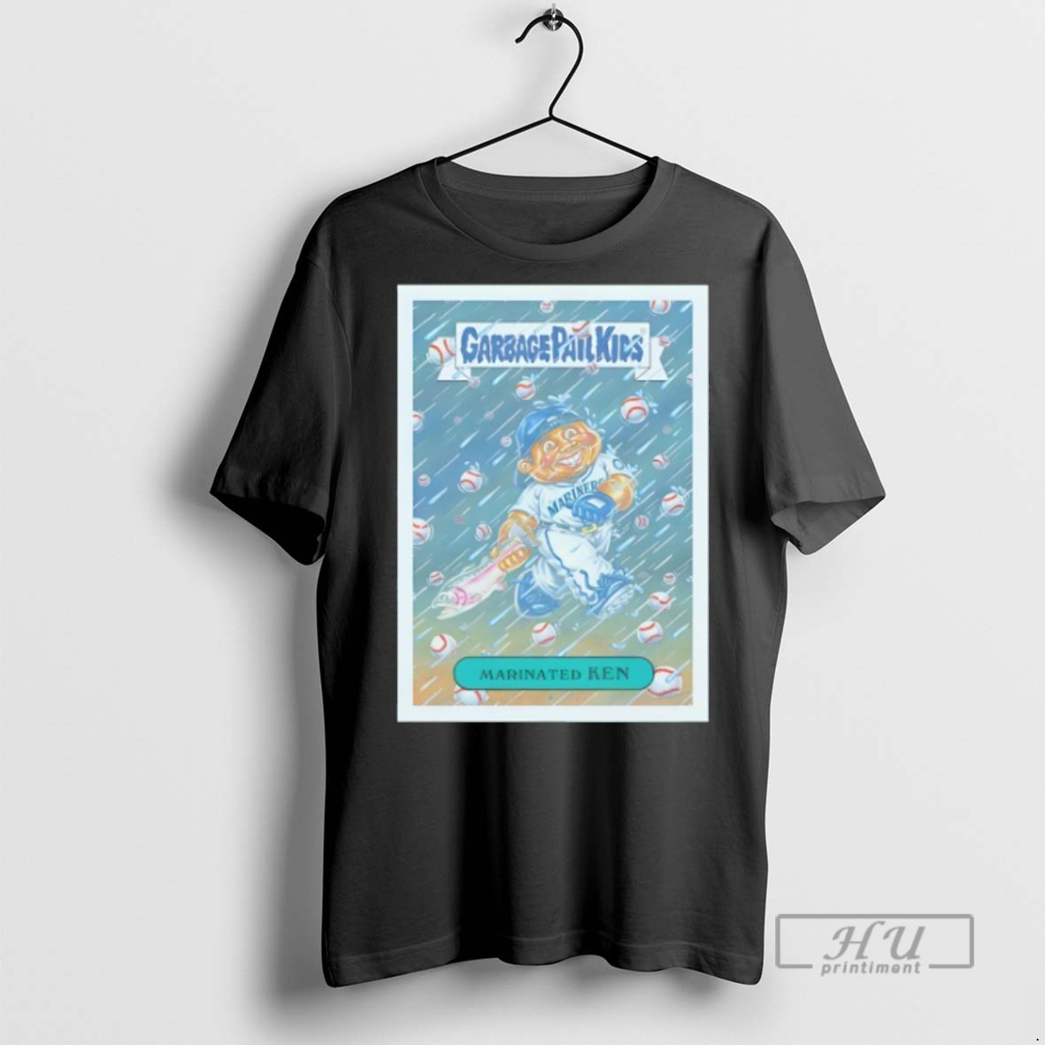 Trending Seattle Mariners Garbage Pail Kids Mariners Marinated Ken Baseball Graphic Tee Shirts Sweatshirt Hoodies