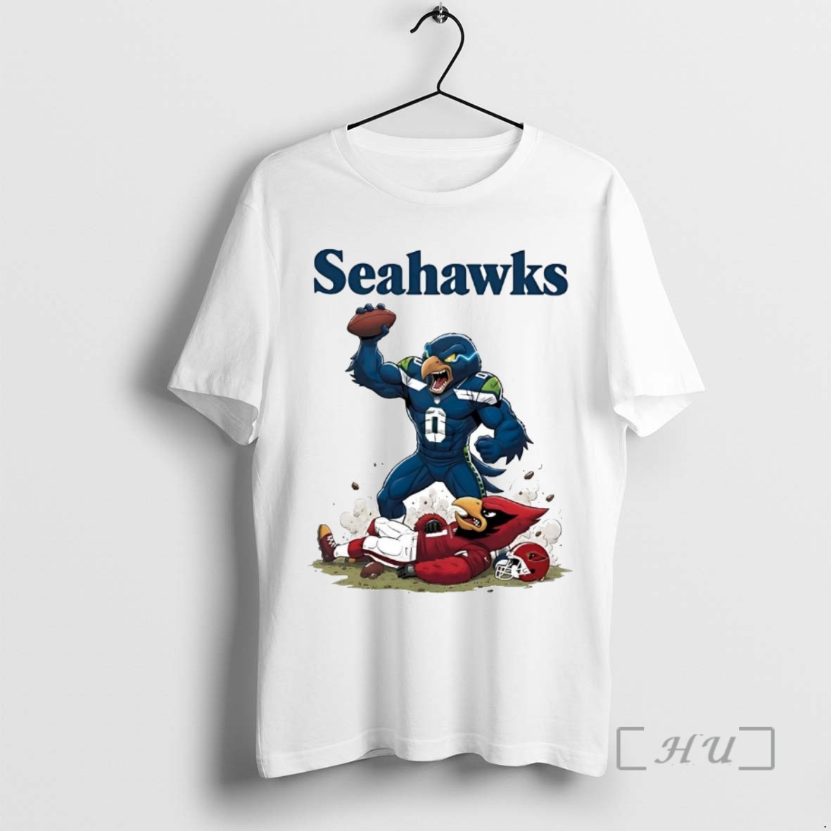 Trending Seattle Seahawks Tread On Arizona Cardinals Mascot T Shirts Sweater Hoodie