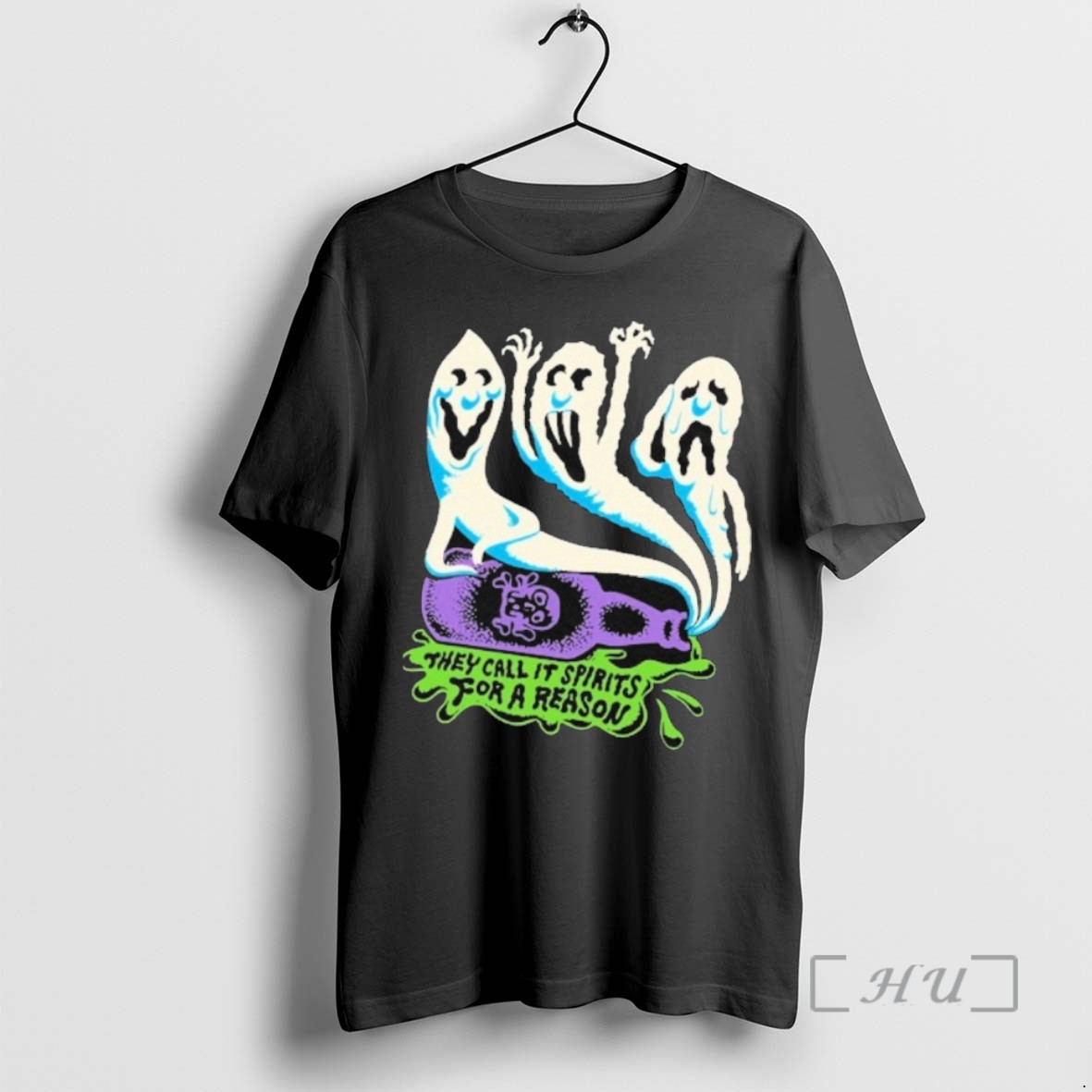 Trending Sierra Ferrell Halloween They Call It Spirits For A Reason Tee Shirt Sweater Hoodie