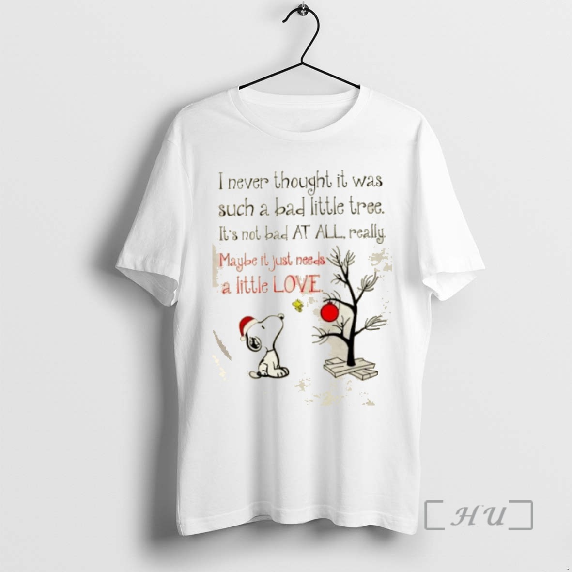 Trending Snoopy I Never Thought It Was Such A Bab Little Tree Its Not Bad At All Really Christmas T Shirts Sweater Hoodie