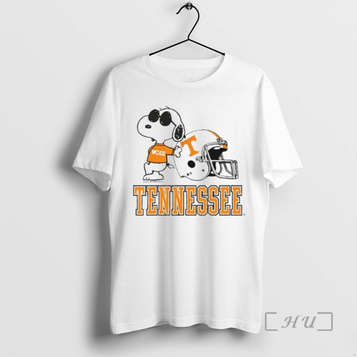 Trending Snoopy The Peanuts Tennessee Volunteers Joe Cool Helmet Premium T Shirt Sweater Hoodie