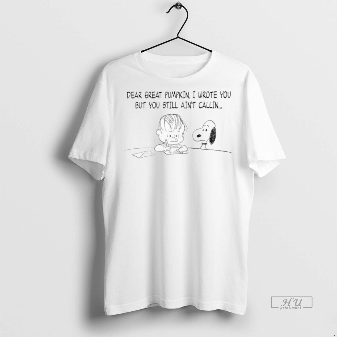 Trending Snoopy And Charlie Brown Dear Great Pumpkin I Wrote You But You Still Aint Callin Shirt Sweater Hoodie