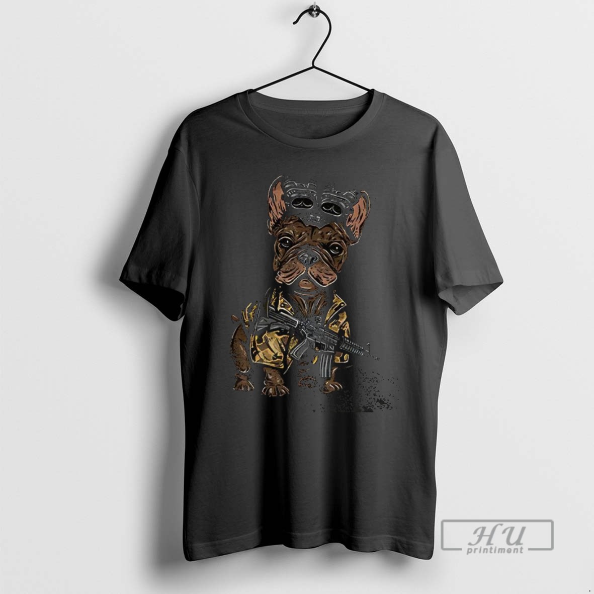 Trending Tactical French Bulldog 2025 Graphic T Shirt Sweatshirt