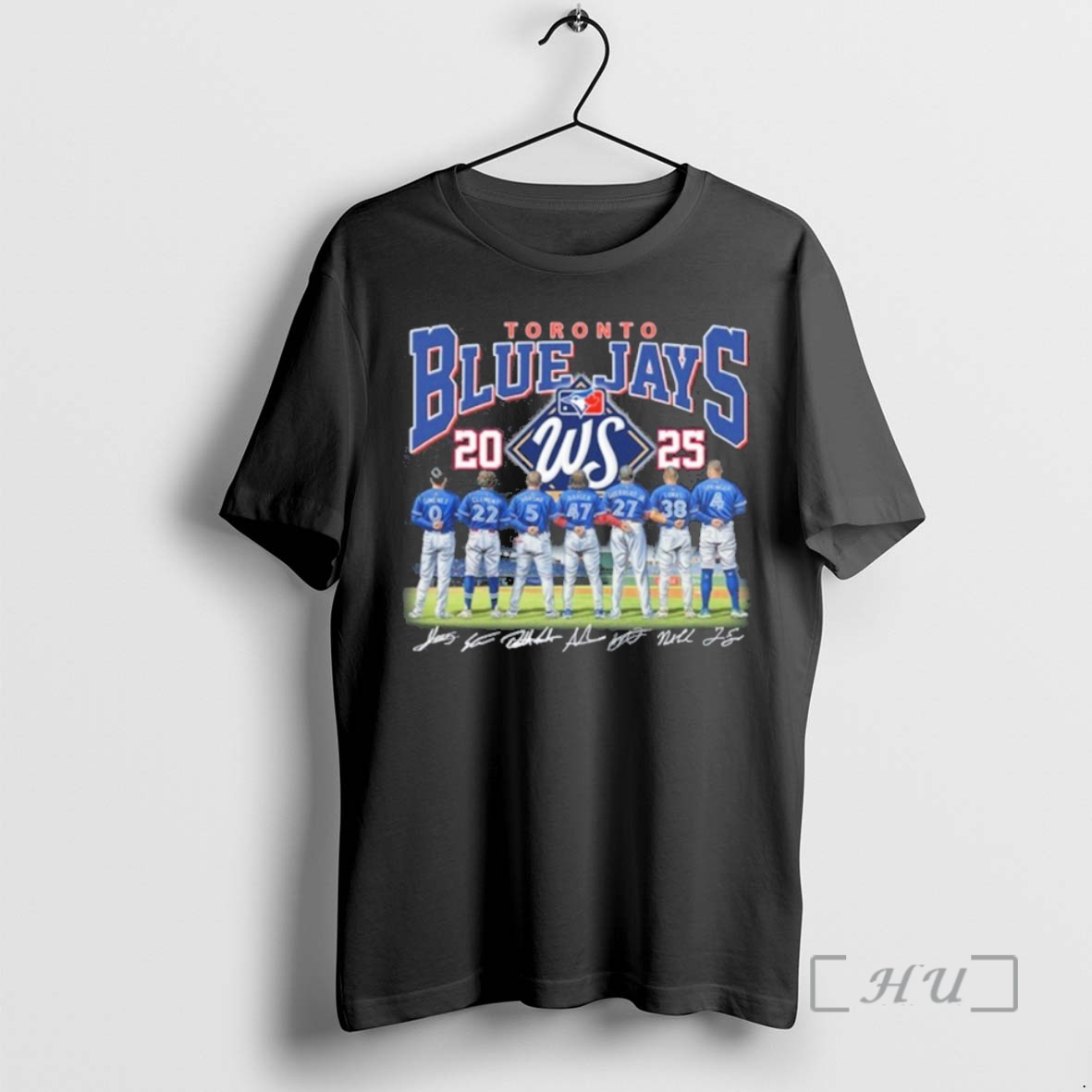 Trending Toronto Blue Jays 2025 Team Player Signature Premium T Shirt Sweater Hoodie