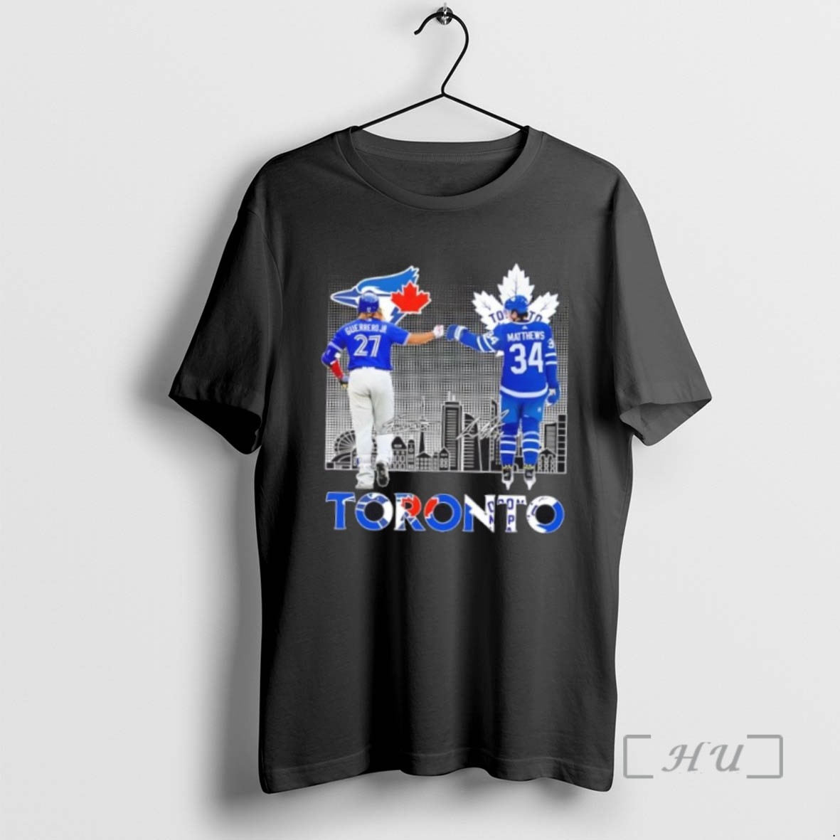 Trending Toronto Sports Guerrero Jr Blue Jays X Matthews Maple Leafs Skyline T Shirts Sweater Hoodie