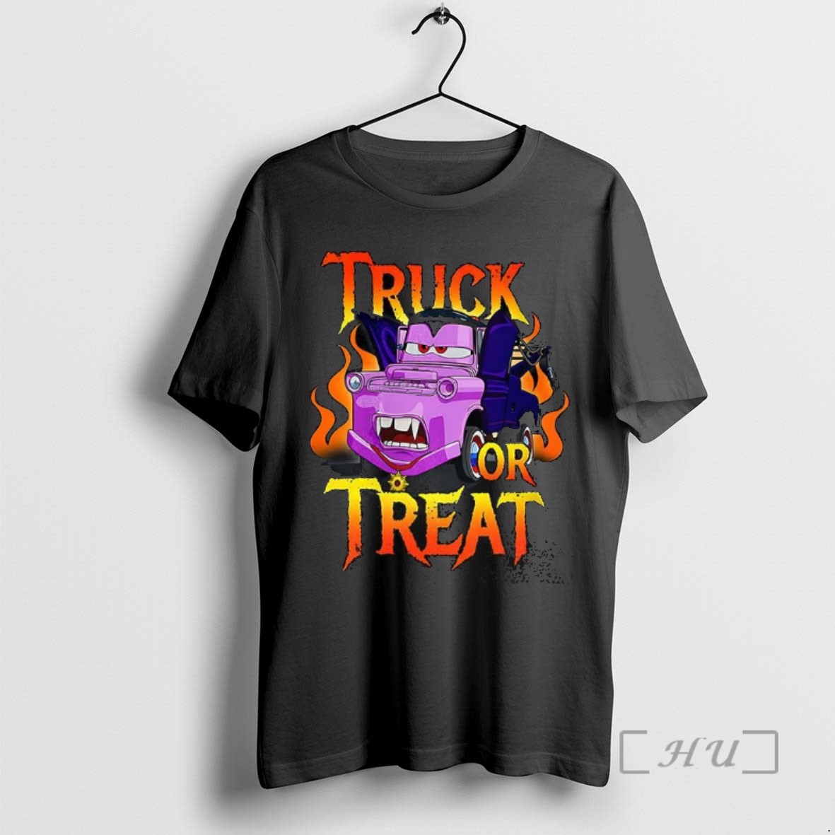 Trending Truck Or Treat Disney Pixar Cars Halloween Tee Shirt Sweater Hoodie