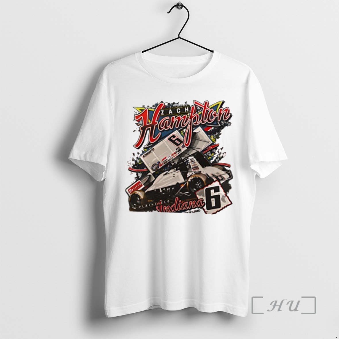 Trending Zach Hampton Indiana 6 Sprint Car Driver T Shirts Sweater Hoodie