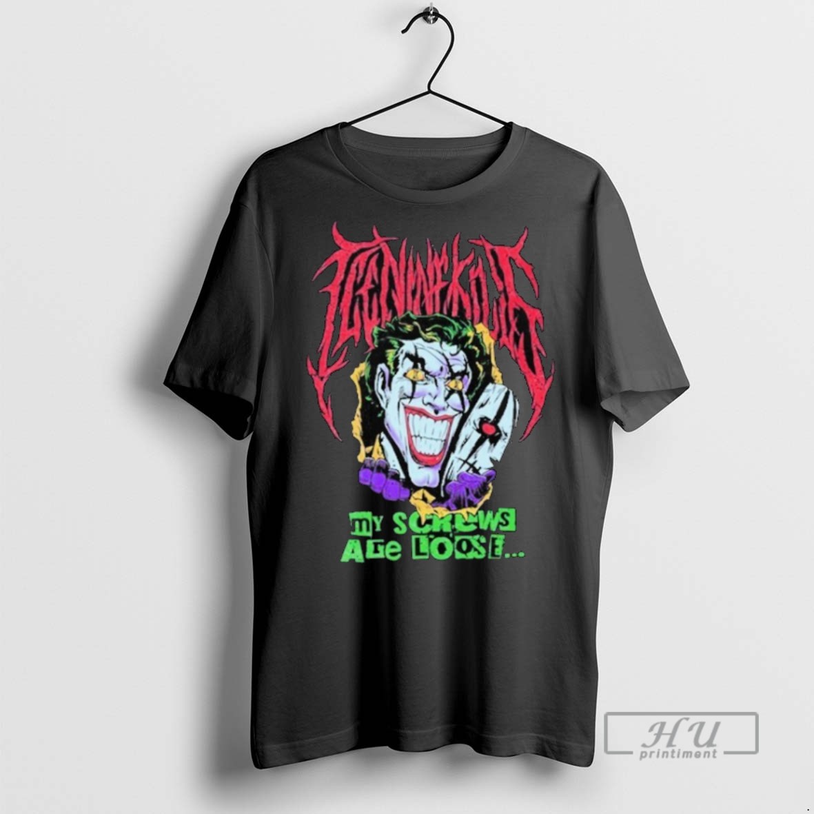 Trending Ice Nine Kills Screw Loose Dye Graphic Tee Shirts Sweatshirt Hoodies