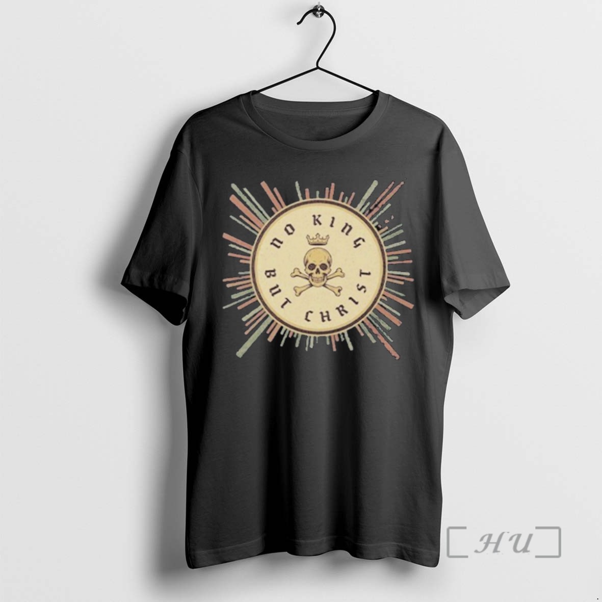 Trending Skull No King But Christ T Shirts Sweater Hoodie