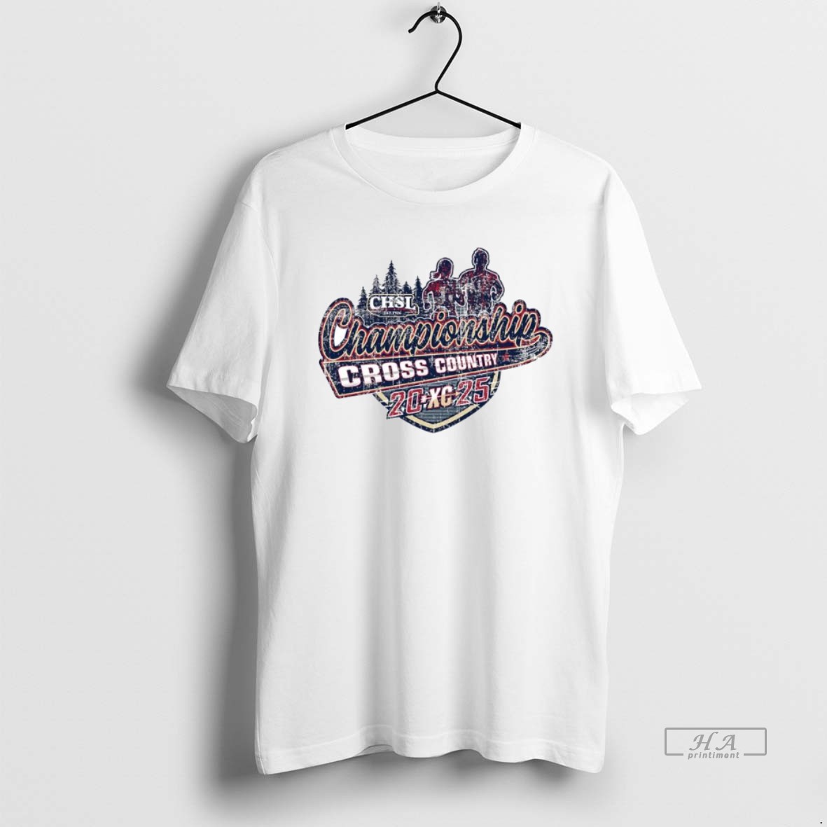 Trendy 2025 Chsl Cross Country Championship Ornaments Tee Shirt