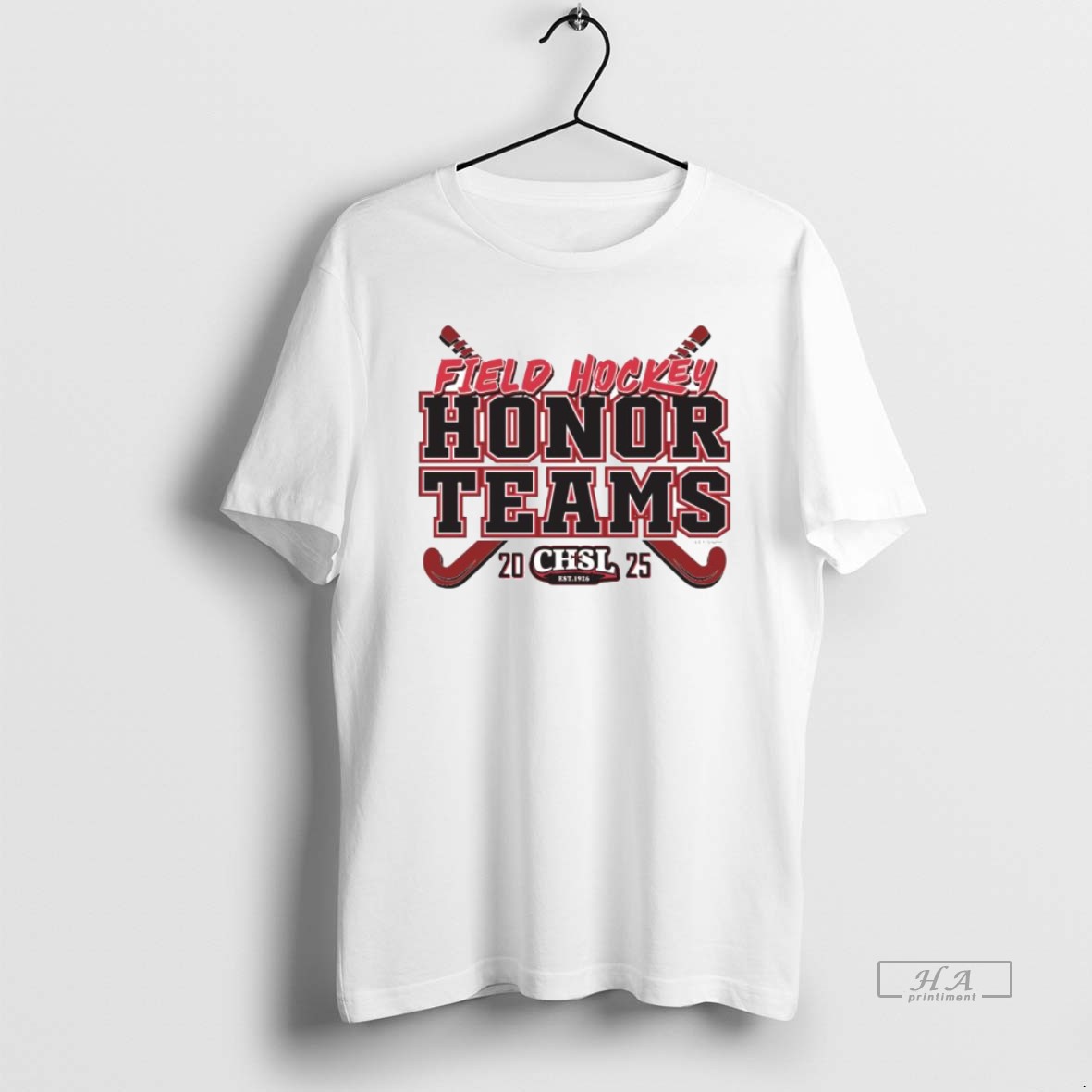 Trendy 2025 Chsl Field Hockey Honor Teams Ornaments Tee Shirt