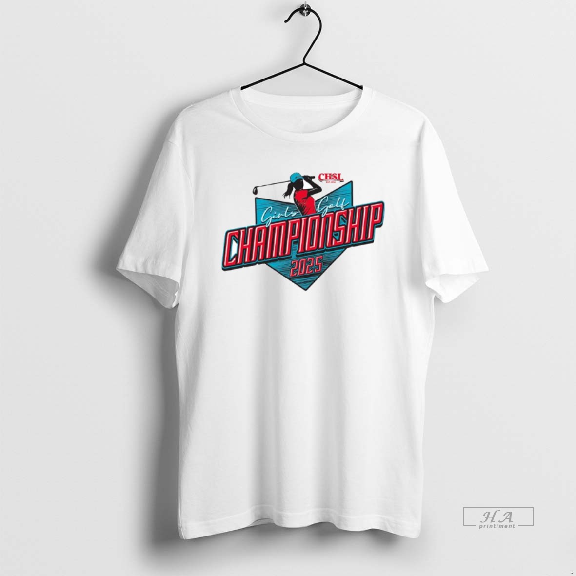 Trendy 2025 Chsl Girls Golf Championship Ornaments Tee Shirt