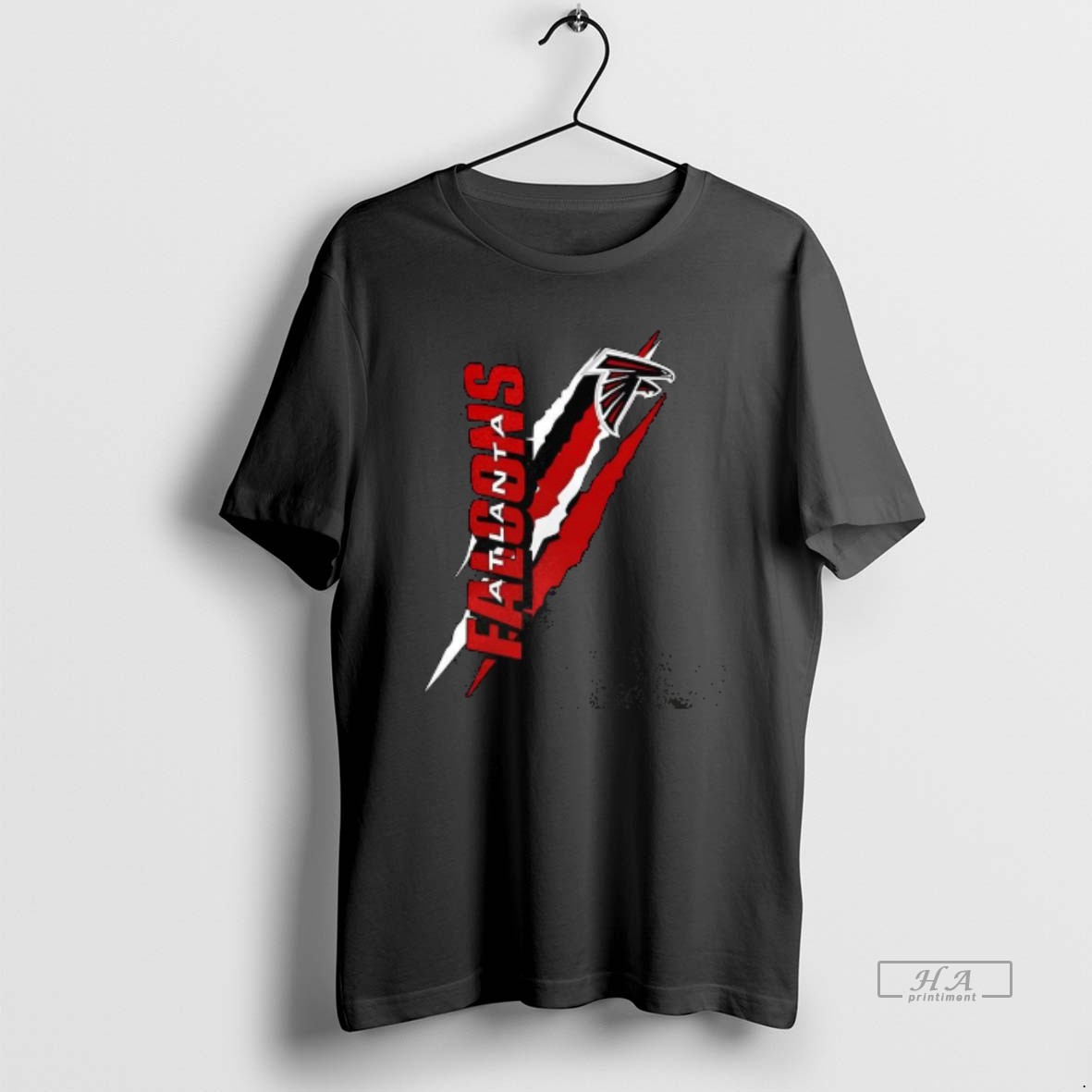 Trendy Atlanta Falcons Football Starter Scratch Tee Shirt