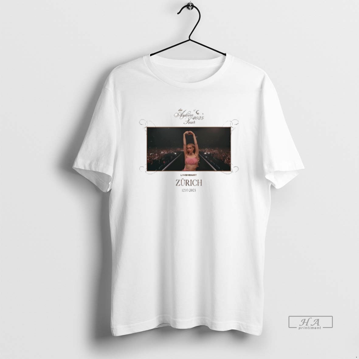 Trendy Ayliva Die Ayliva Tour 2025 Zurich Tee Shirt