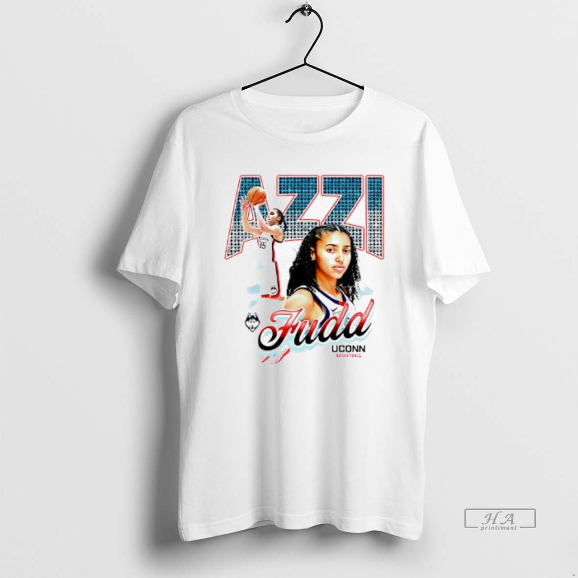 Trendy Azzi Fudd Uconn Basketball Uconn Tee Shirt