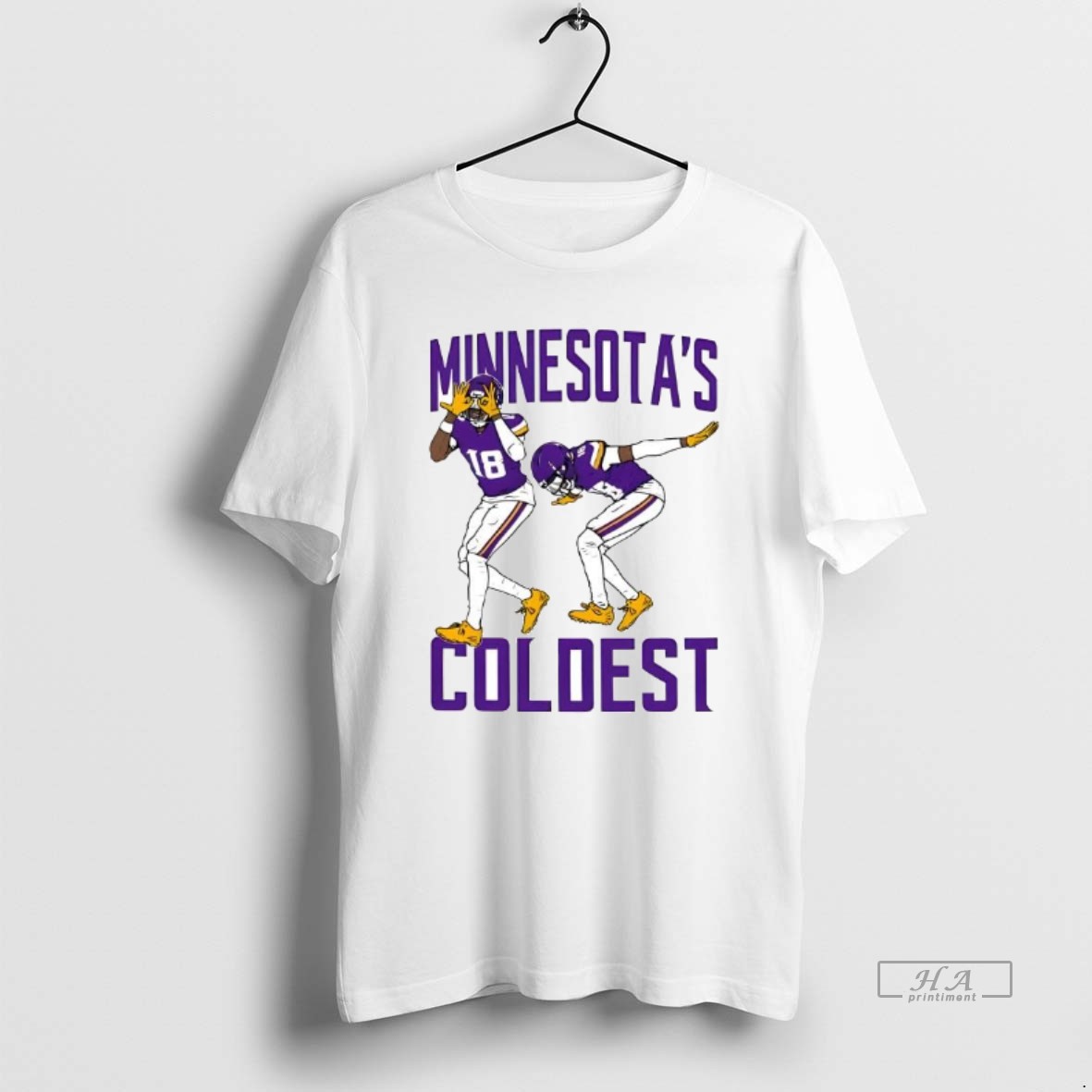 Trendy Barstool Justin Jefferson Minnesotas Coldest Tee Shirt