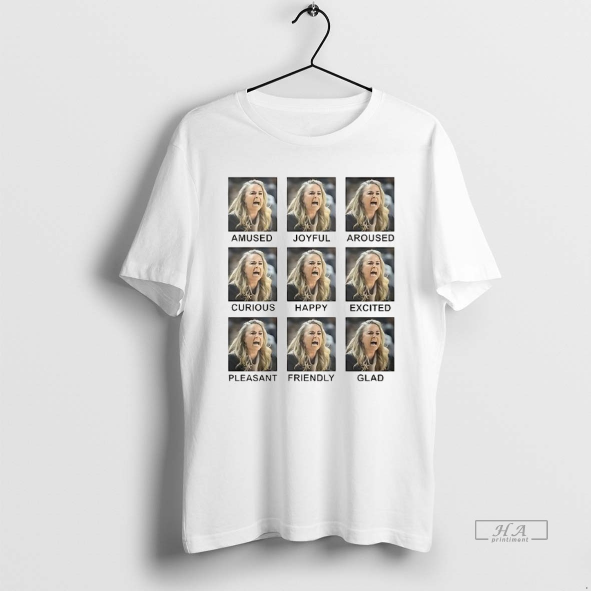 Trendy Becky Hammon Amused Joyful Aroused Curious Happy Excited Pleasan Friendly Glad Tee Shirt