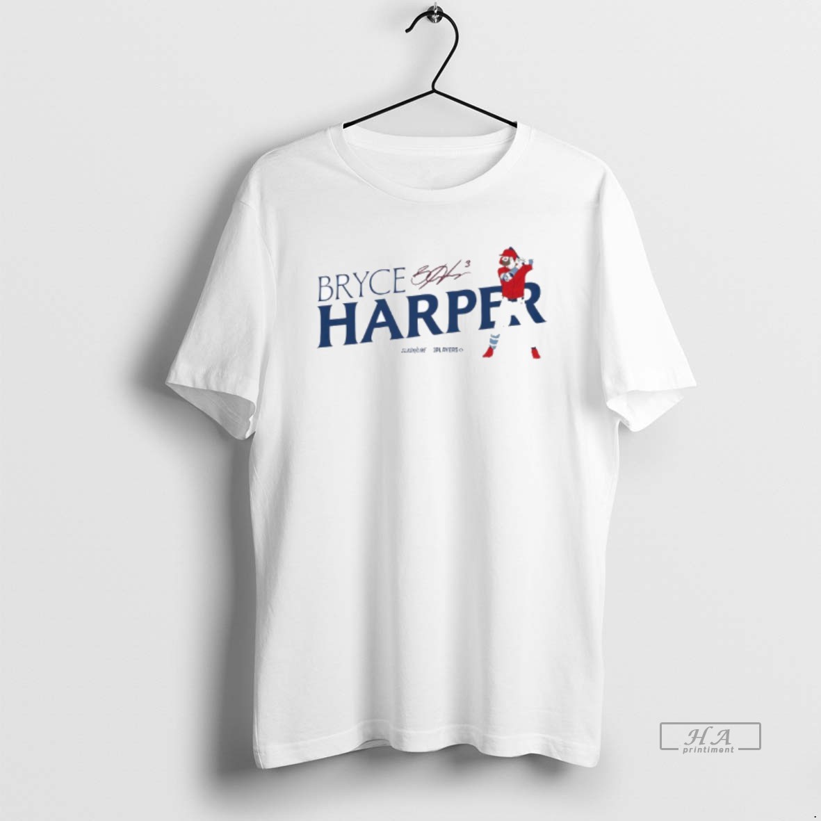 Trendy Bryce Harper Philadelphia Phillies Mlb Signature Tee Shirt