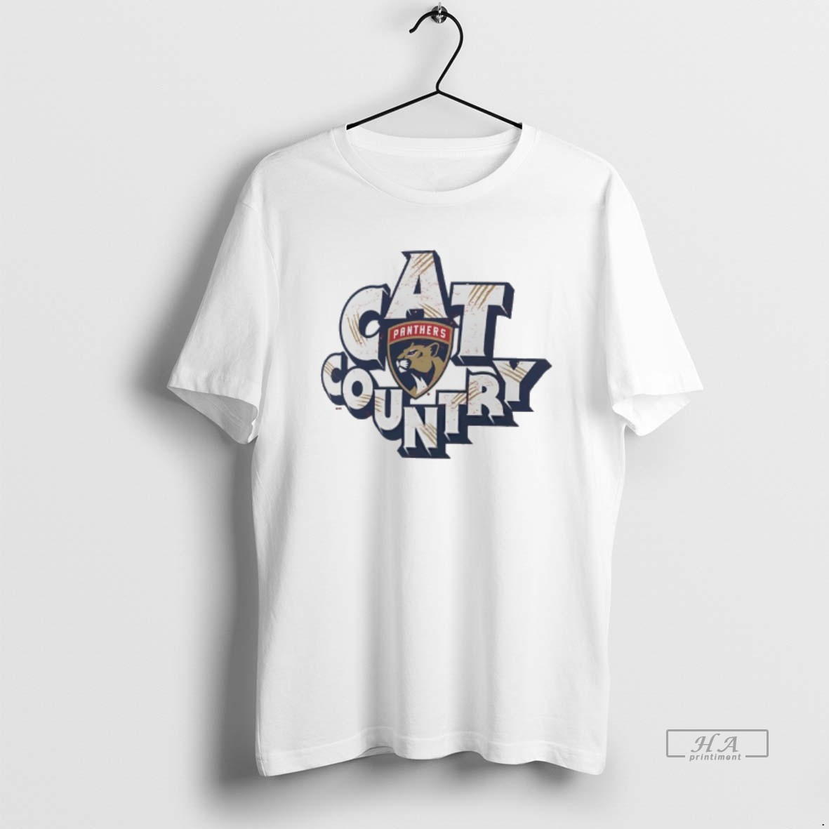 Trendy Cat Country Florida Panthers Hockey Tee Shirt