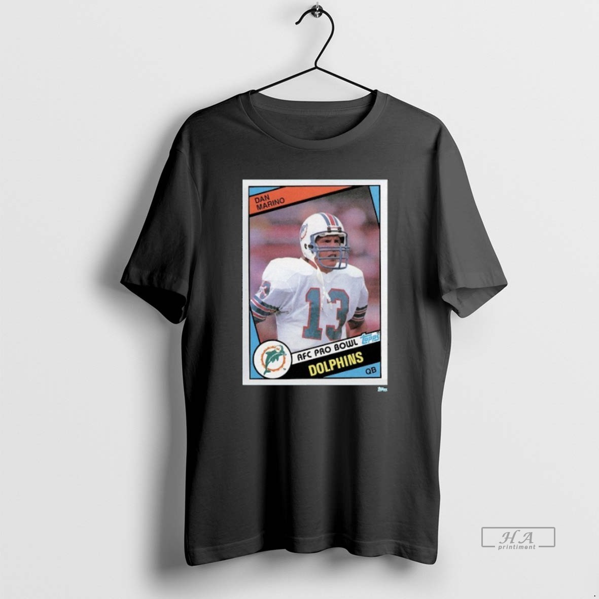 Trendy Dan Marino Afc Pro Bowl Qb Miami Dolphins Trading T Shirtss Tee Shirt