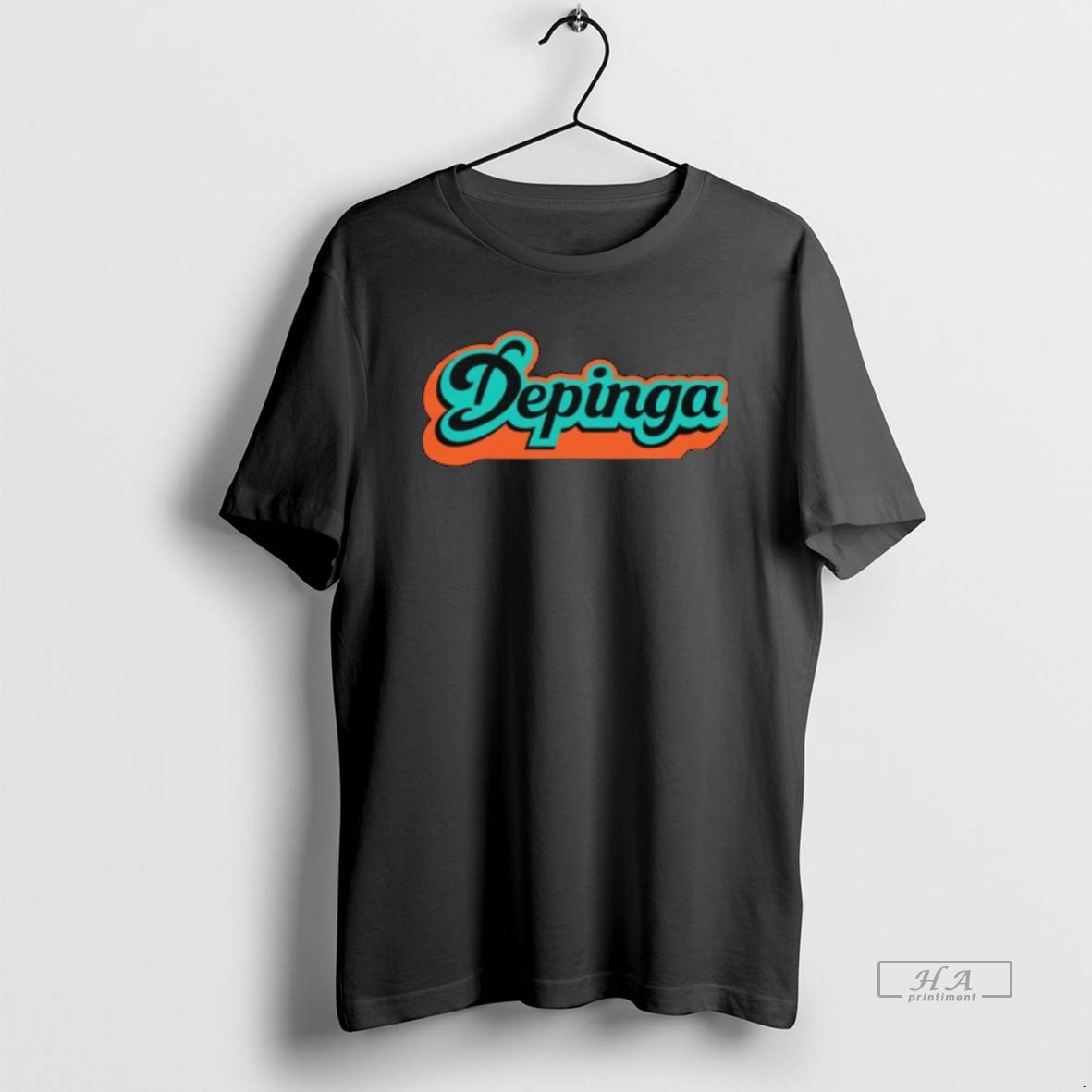 Trendy Depinga Style Miami Dolphins Tee Shirt