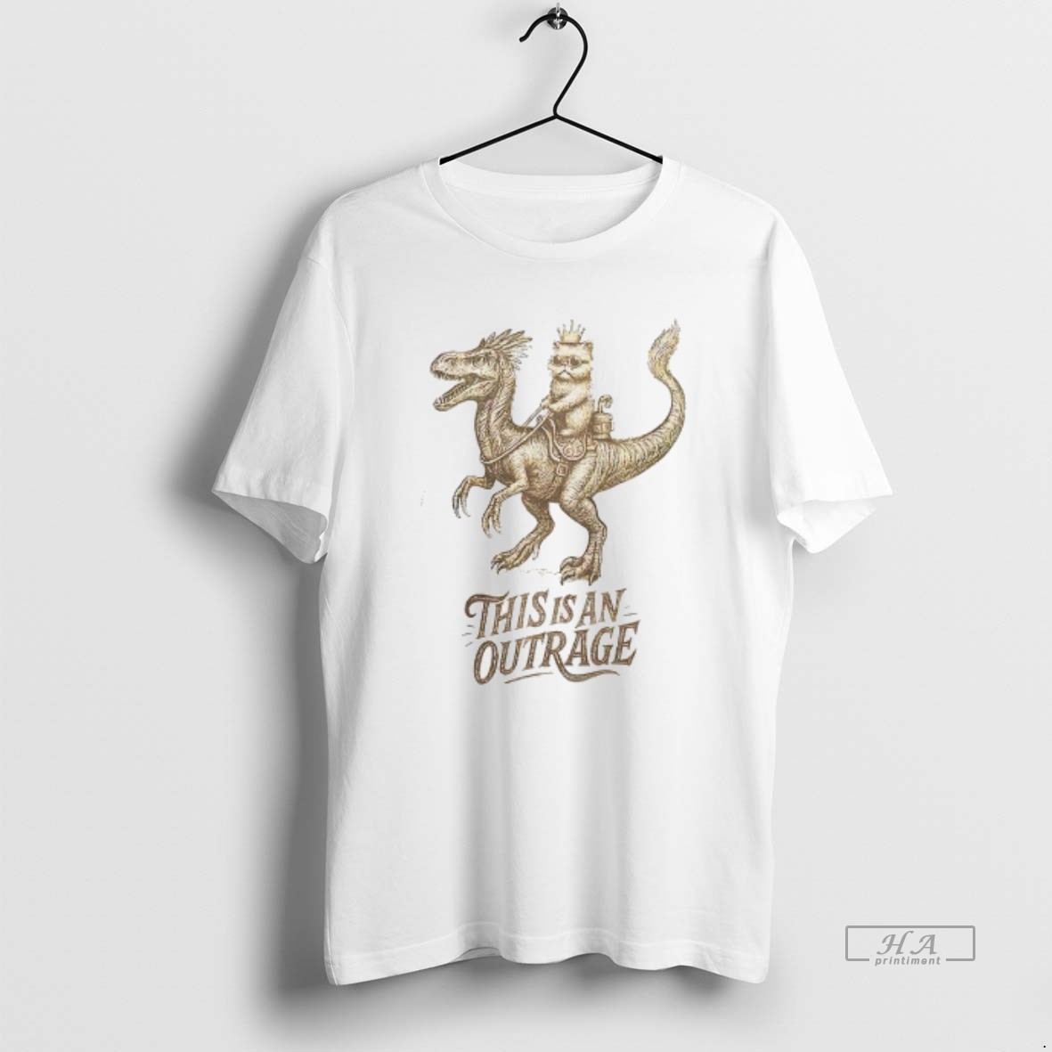 Trendy Donut And Mongo Dungeon This Is An Outrage Tee Shirt