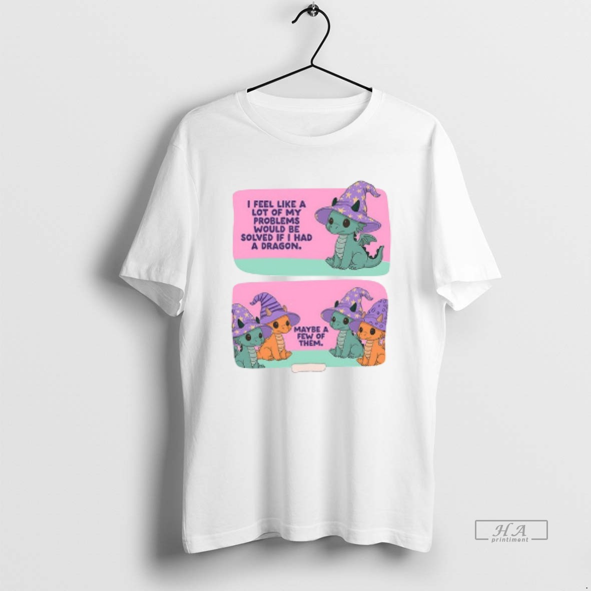 Trendy Dragon I Feel Like A Lot Of My Problems Would Be Solved If I Had A Dragon Ceramic Ceramic And Classic Dad Cap Tee Shirt