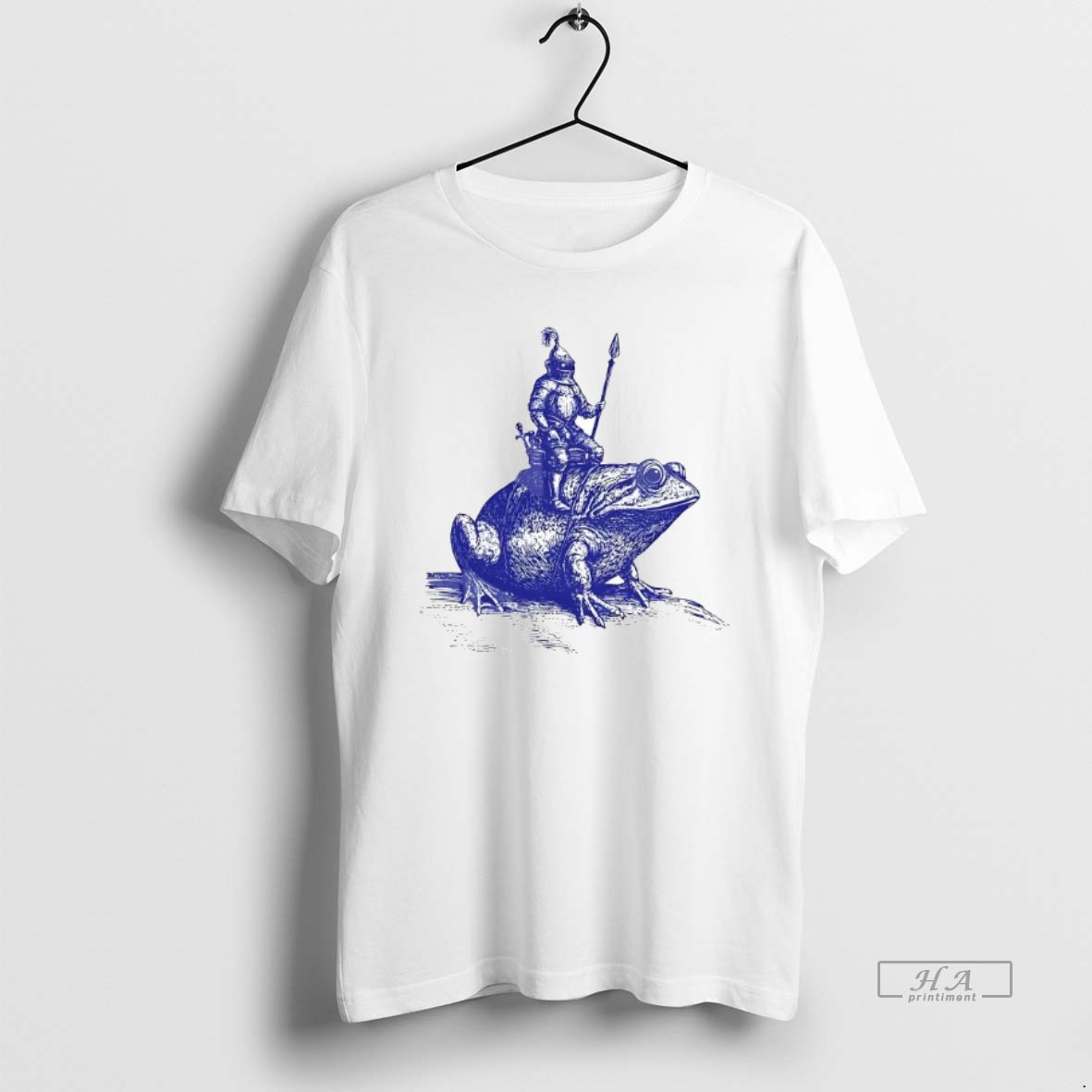 Trendy Frog Protest Resist Knight Meme Vintage Tee Shirt