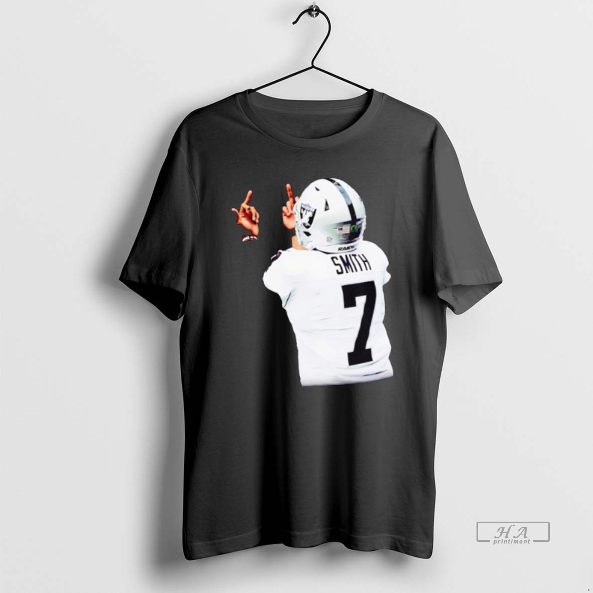Trendy Geno Smith Las Vegas Raiders Run The Table Throwback Tee Shirt